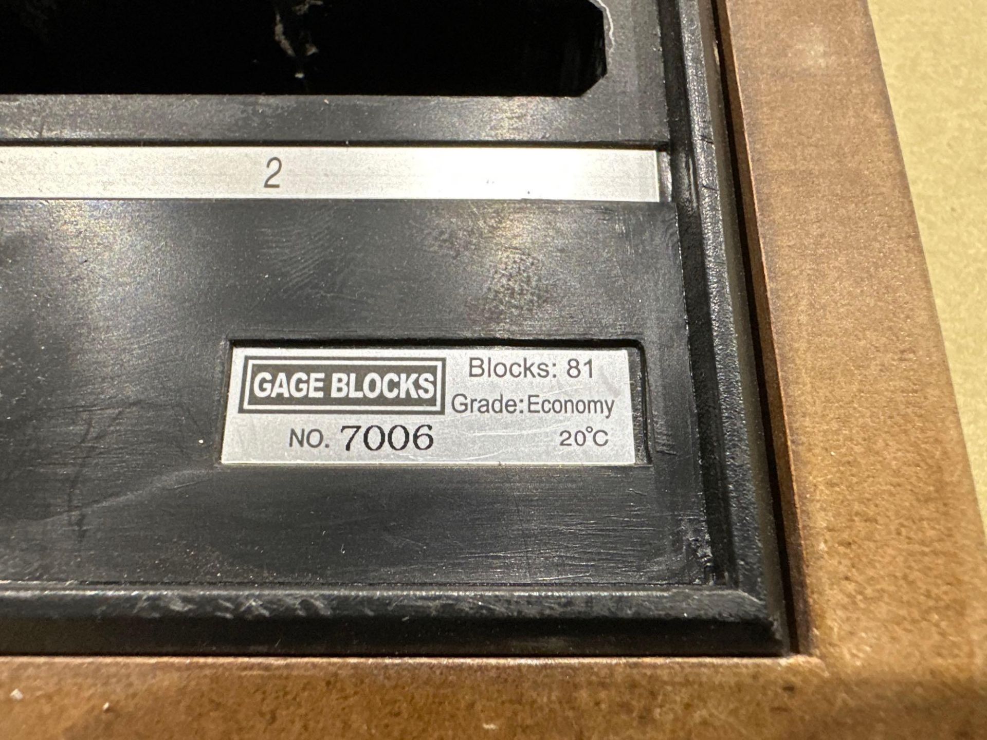 Lot of 2 Gage Blocks: (1) Gage Block No. C20134, (1) Shars Gage Block. See Detail - Image 11 of 12