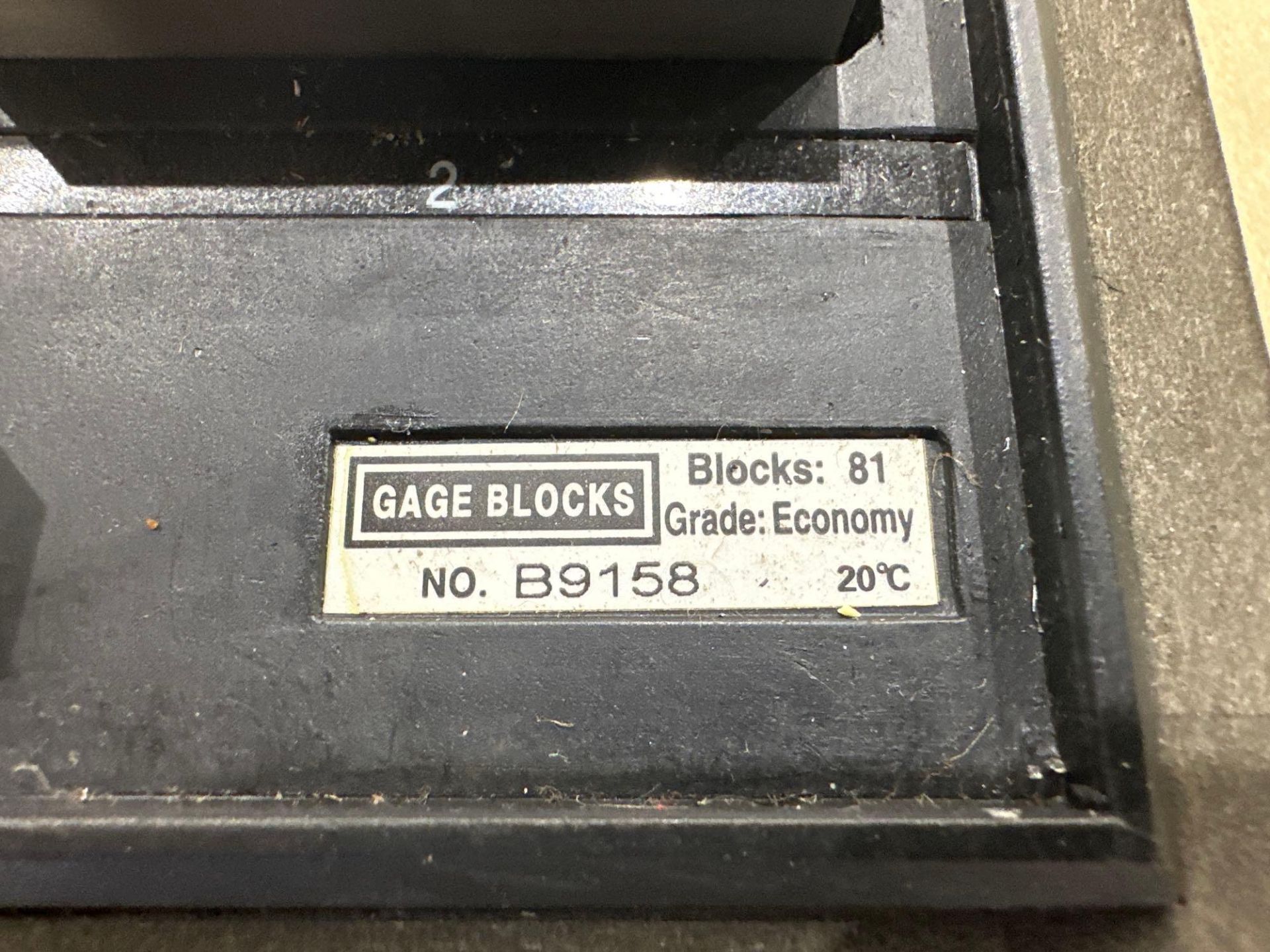 H&HiP Gage Block No. B9158 81 pc. Steel Rectangular Set, Ranging from: .05 to 4, Grade: Economy. - Image 8 of 9