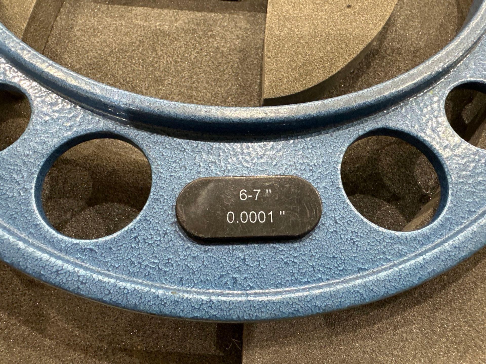Fowler OD Micrometer No 52-240 Series, 6–7” Range, 0.0001” Graduation in wood case. See photo. - Image 5 of 6