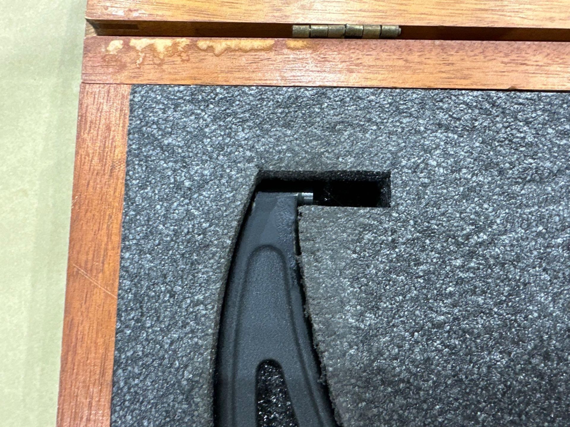 Lot of 2: Starrett OD Micrometers, 15–16”, 16–17” Range, in wood case. See Photo. - Image 6 of 11