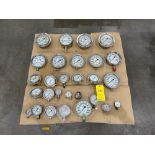 Pallet of Gauges. Various Brands, Various PSI. See Photo