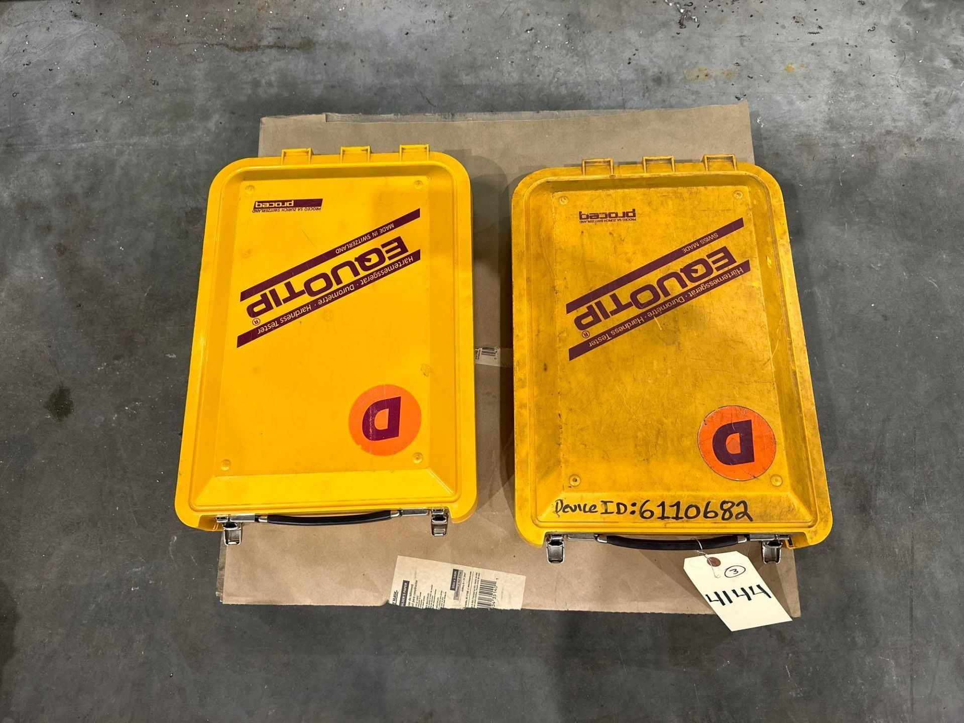 Lot of 2 Proceq Equotip Portable Hardness Tester Basic Unit D, in cases - Image 3 of 14