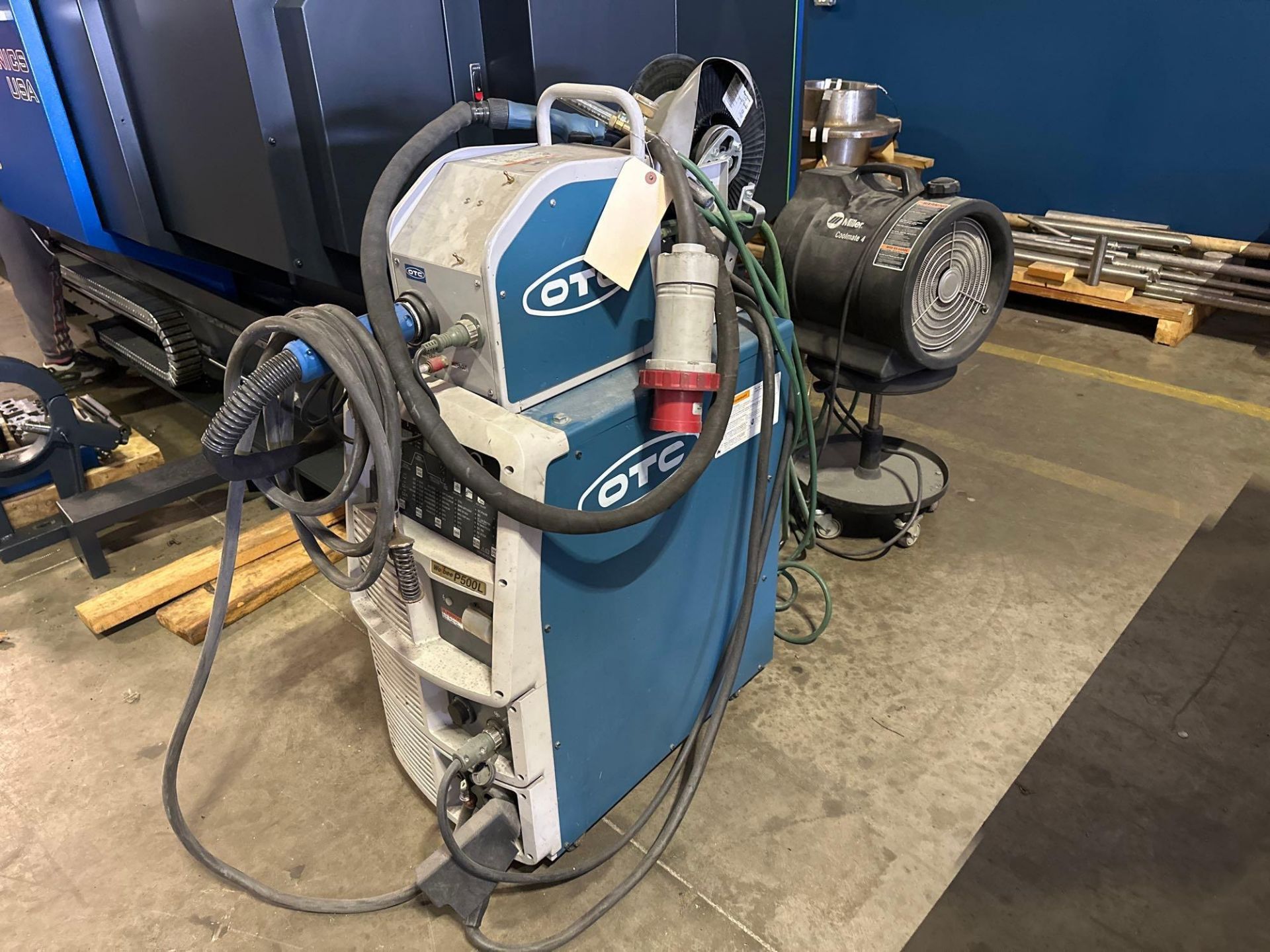 OTC P500 Welder with Wire Feed - Image 5 of 15
