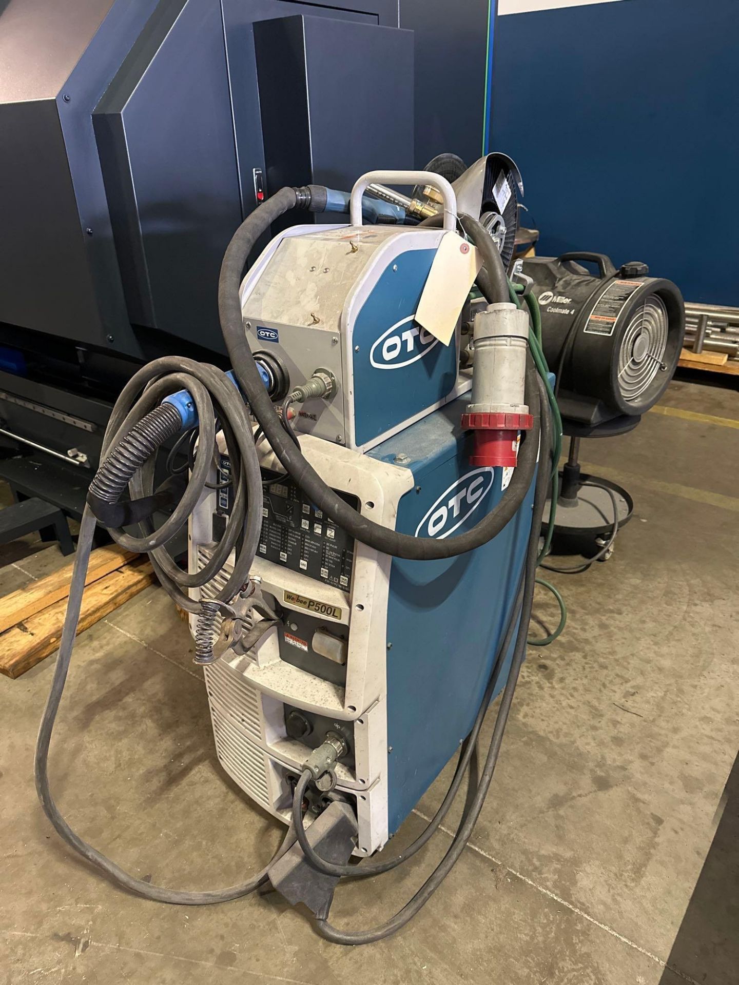 OTC P500 Welder with Wire Feed