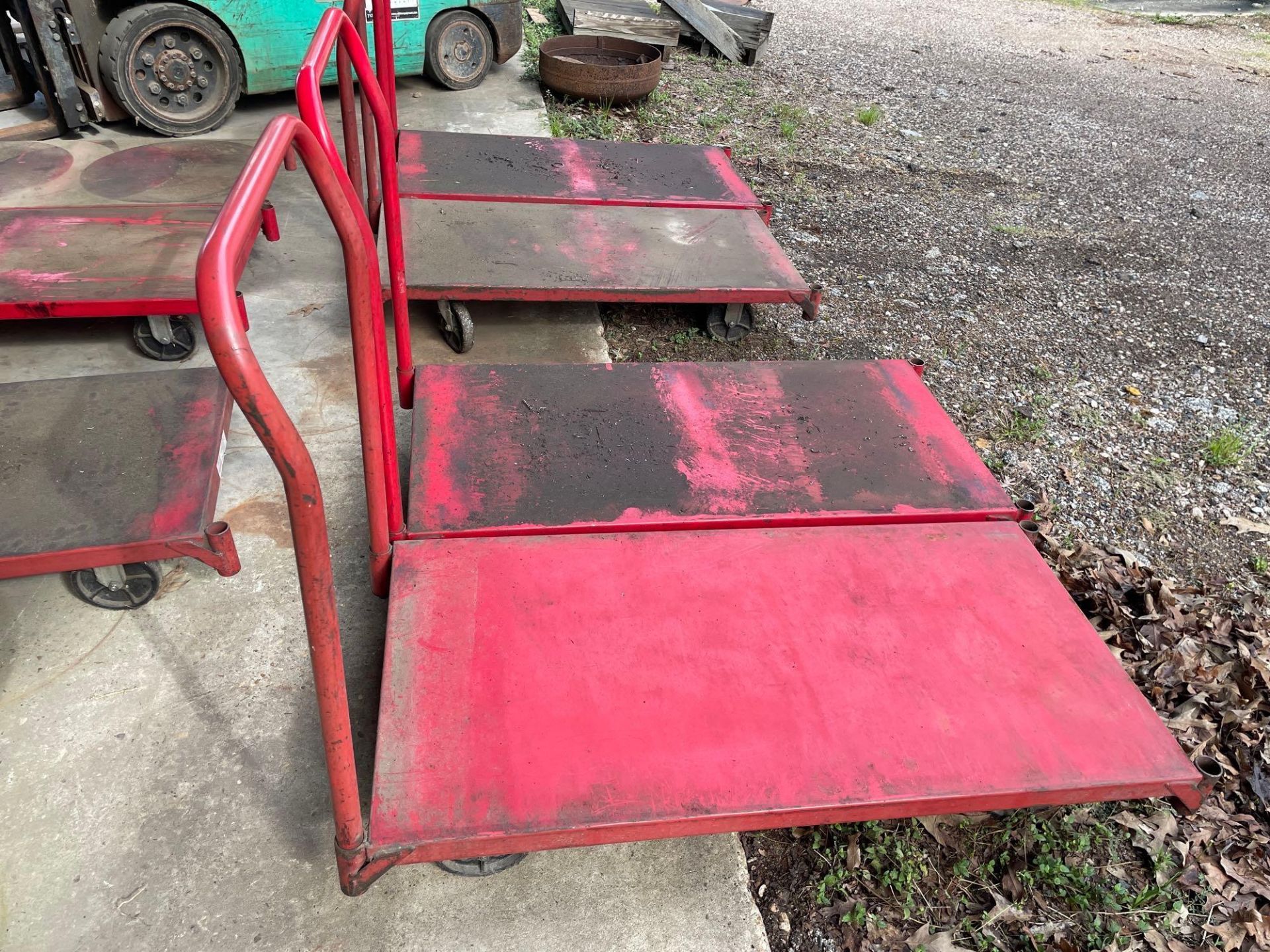 Lot of 2 Dayton Push Carts - Image 3 of 4