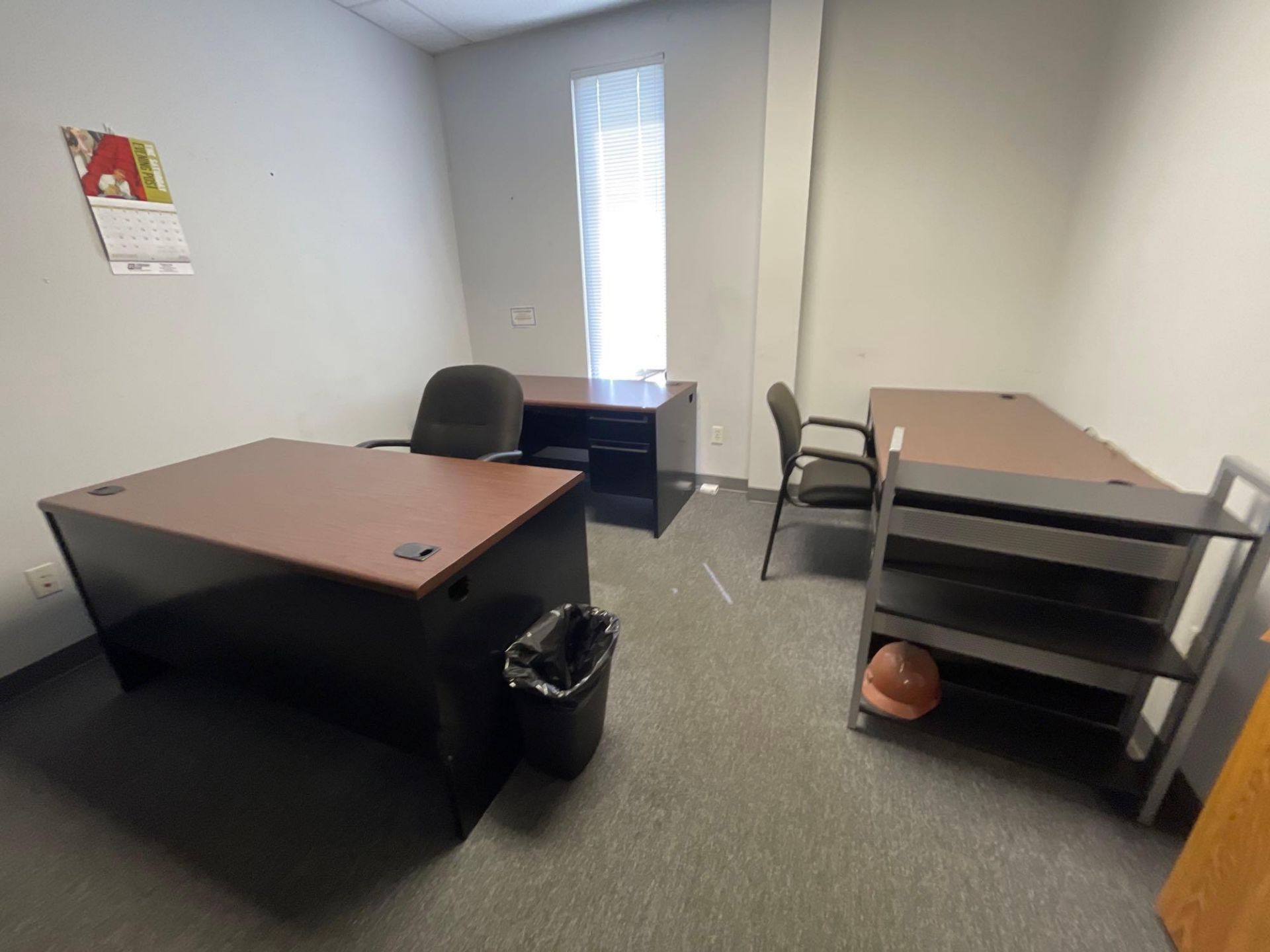 Office Furniture: Room 2, Room 3: Desks, Chairs, File Cabinets. See Photo