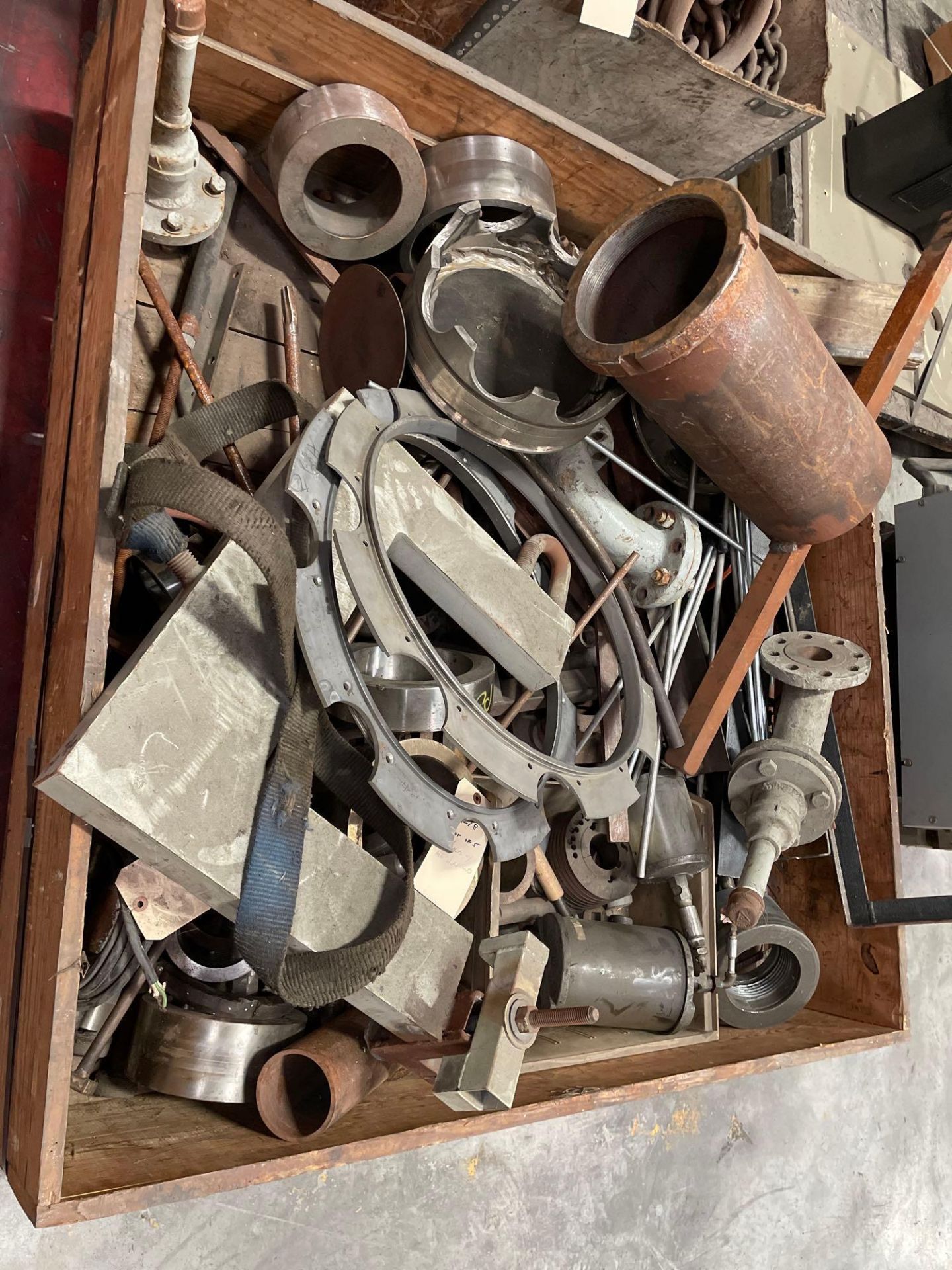 Lot of Metal Parts Assorted in (5) wood crates. See Photos - Image 7 of 8