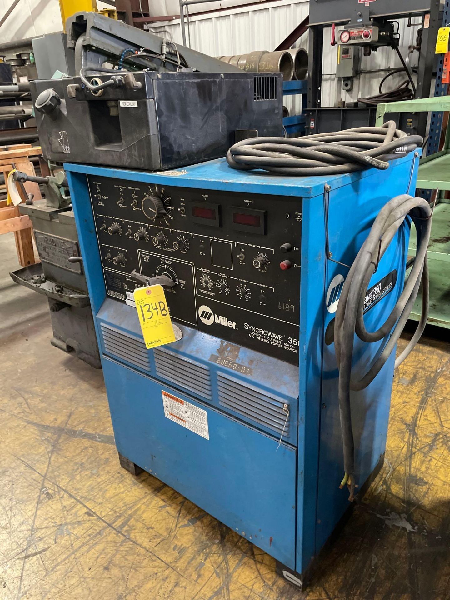 Miller Syncrowave 350 AC/DC Welding Power Source with Coolmate 3X, S/N ...