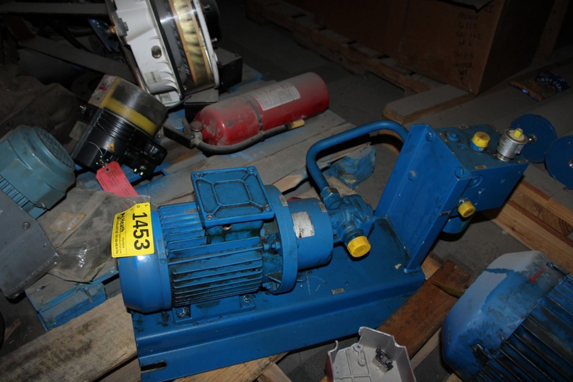 HYDRAULIC PUMP AND ELECTRIC MOTOR - Image 2 of 3