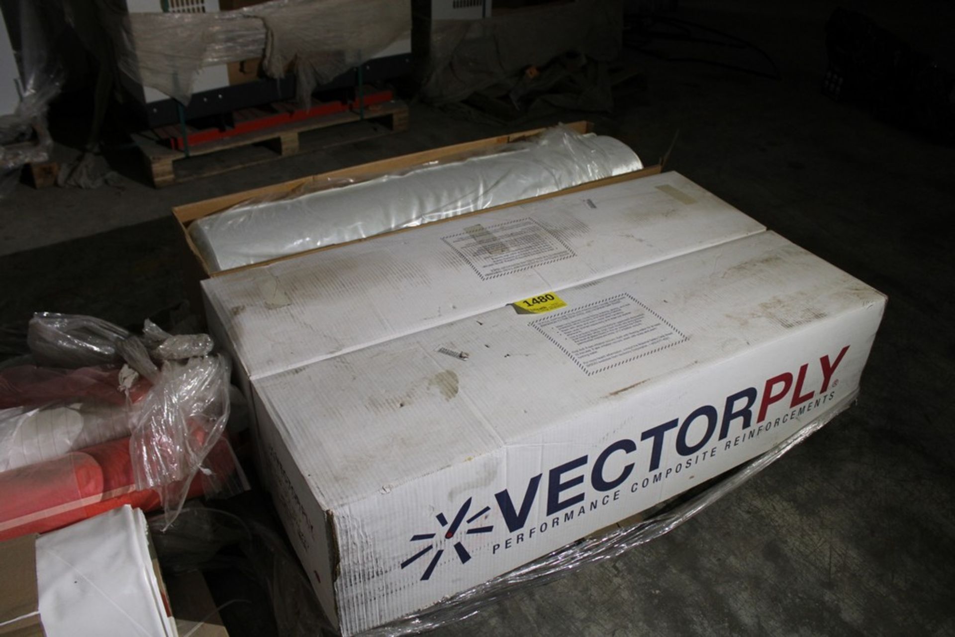 (3) ROLLS OF VECTORPLY E-BX1200-100 +45Â°/-45Â° DOUBLE BIAS E-GLASS PROTECTIVE FABRIC, 50" WIDE