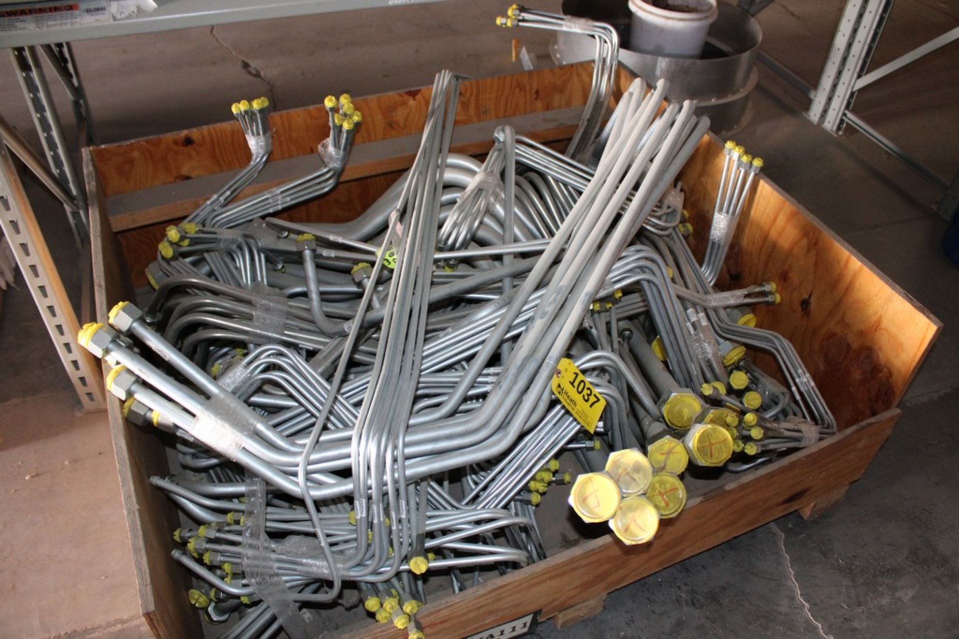 LARGE QUANTITY OF STEEL HYDRAULIC LINES