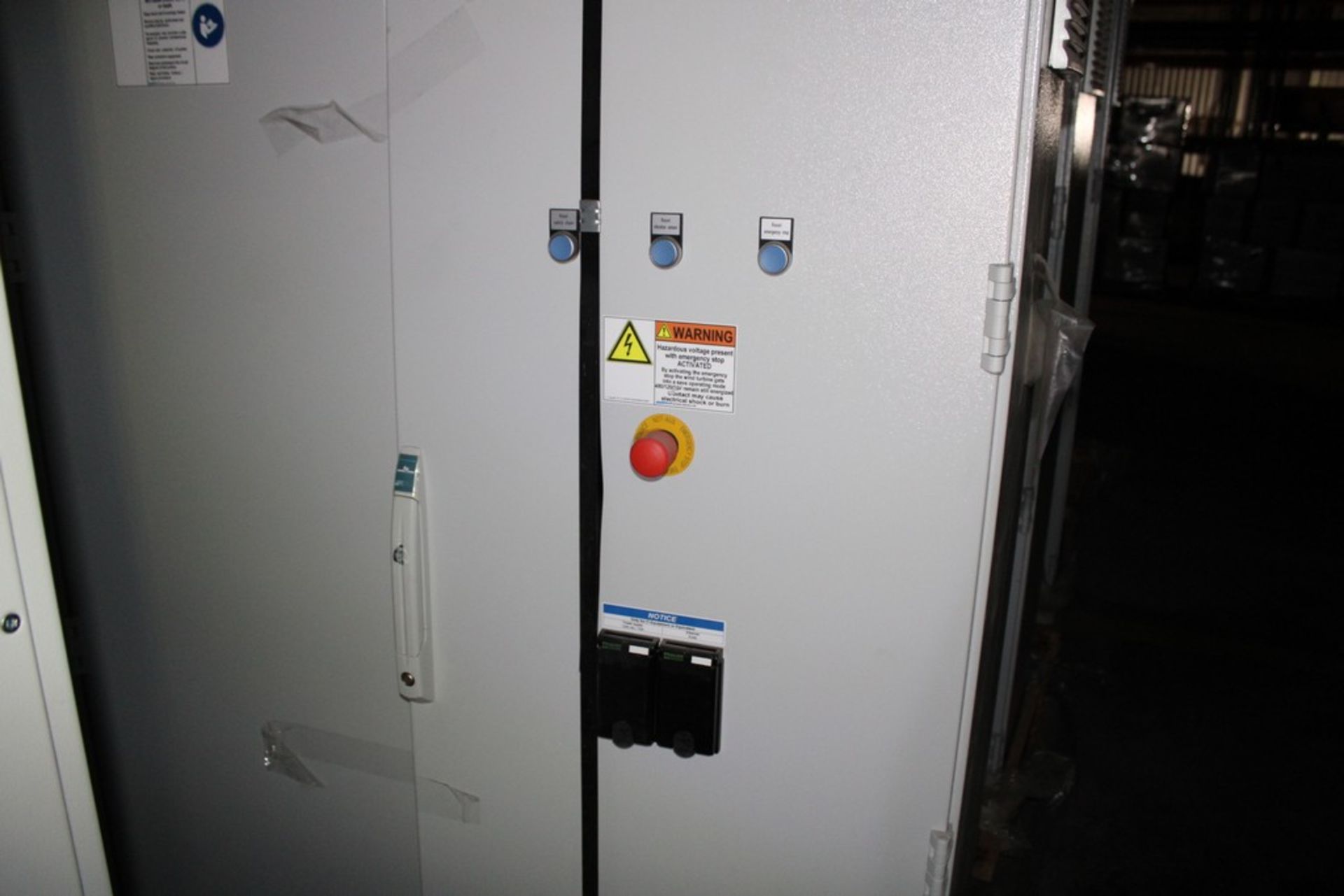 HF INDUSTRIAL CONTROL PANEL MODEL DEWIND D9.2 SWITCH CABINET NACELLE - Image 2 of 3