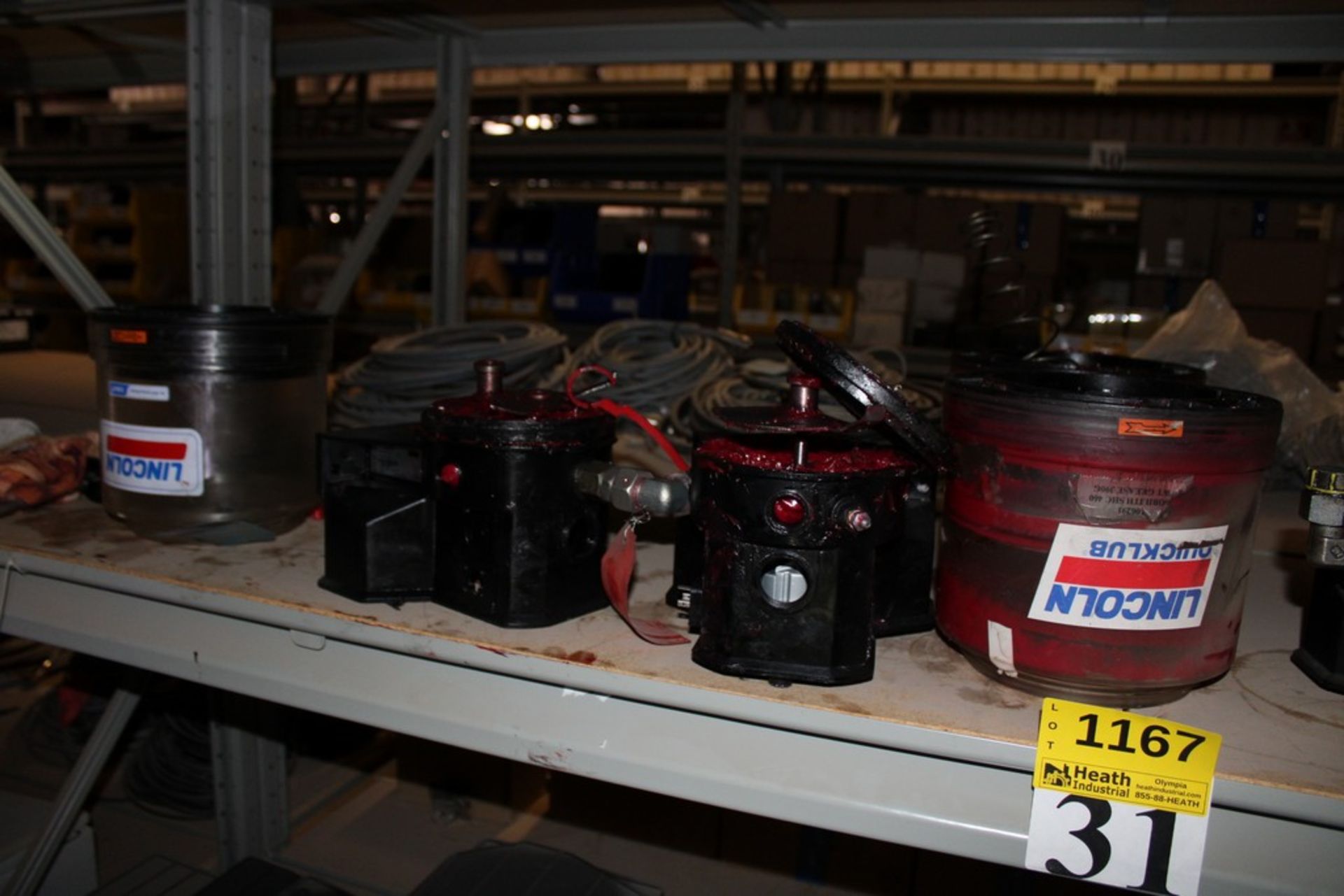 ASSORTED LINCOLN ELECTRIC GREASE PUMPS - Image 3 of 3