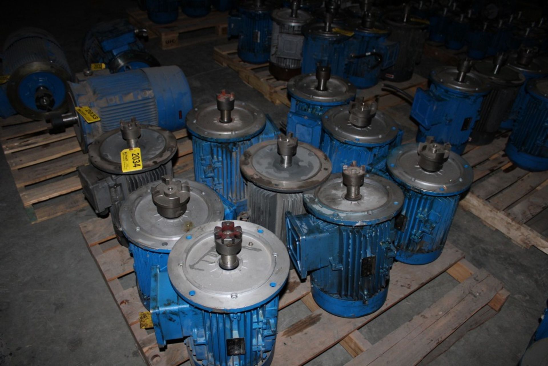 (9) ADDA MODEL FCI-32-8/4 ELECTRIC MOTORS - Image 2 of 2