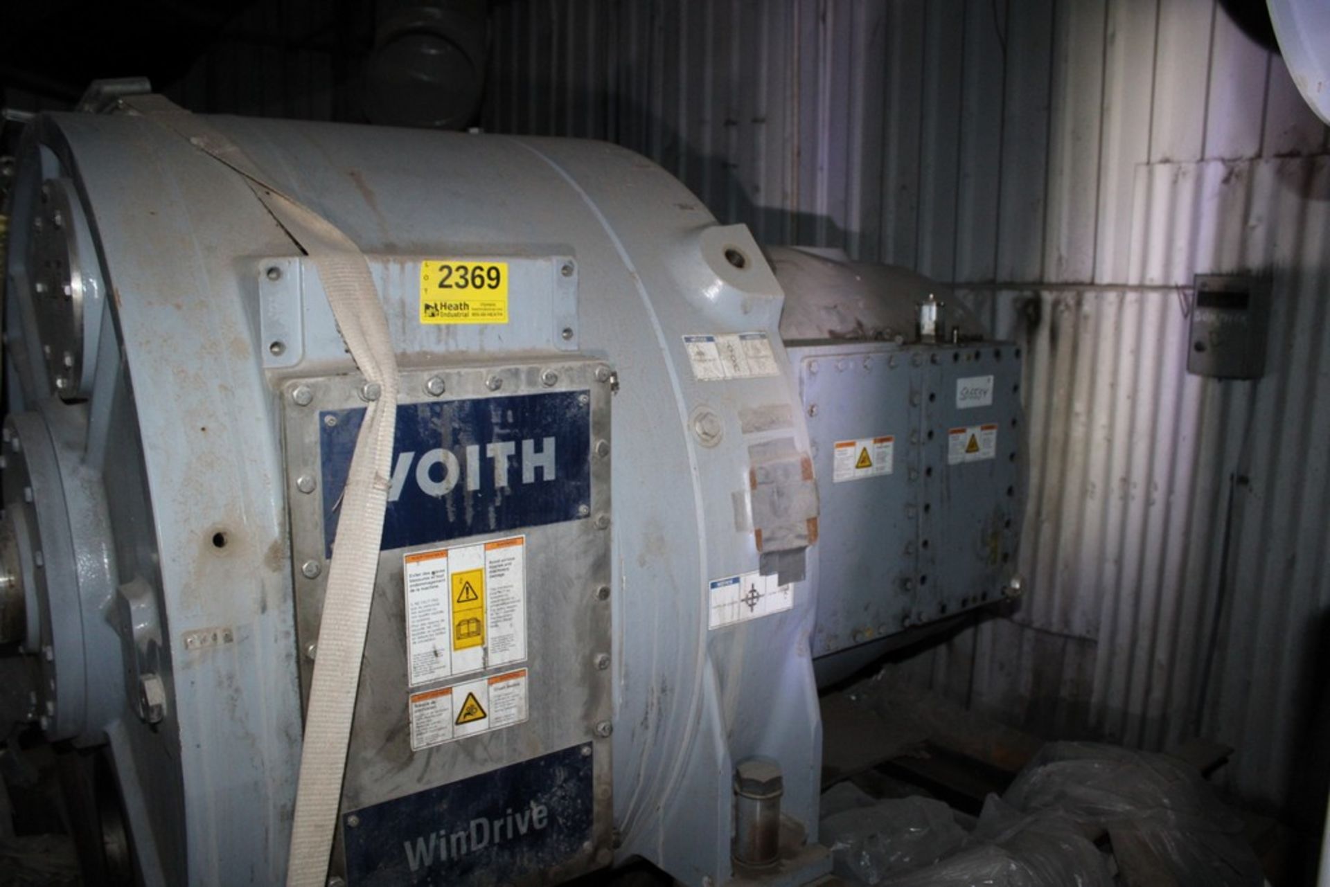 VOITH WINDRIVE GENERATOR, MODEL RWW9E3, 24VDC/3A, 465/1800 RPM - Image 4 of 5