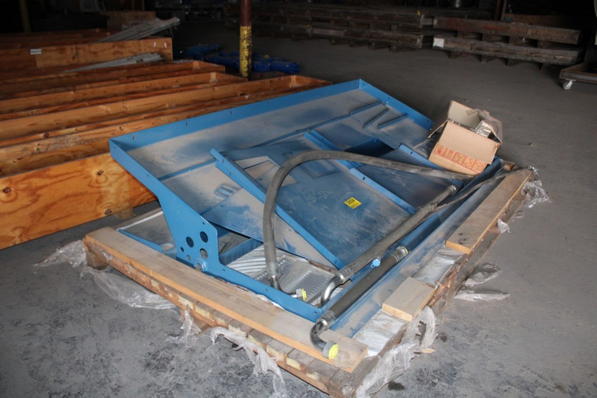 COOLING FAN HOUSING PARTS ON SKID