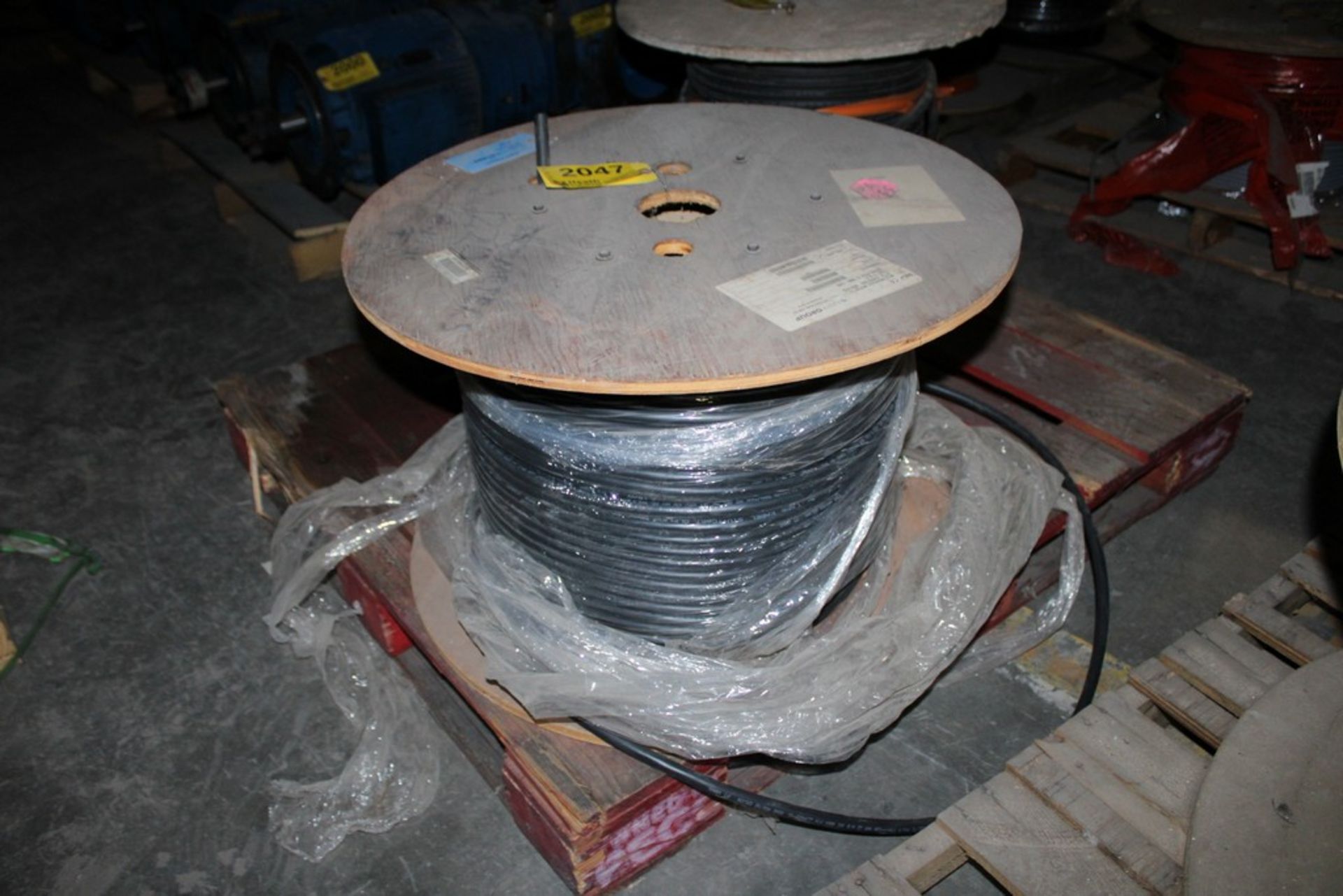 SPOOL OF FOUR STRAND WIRE