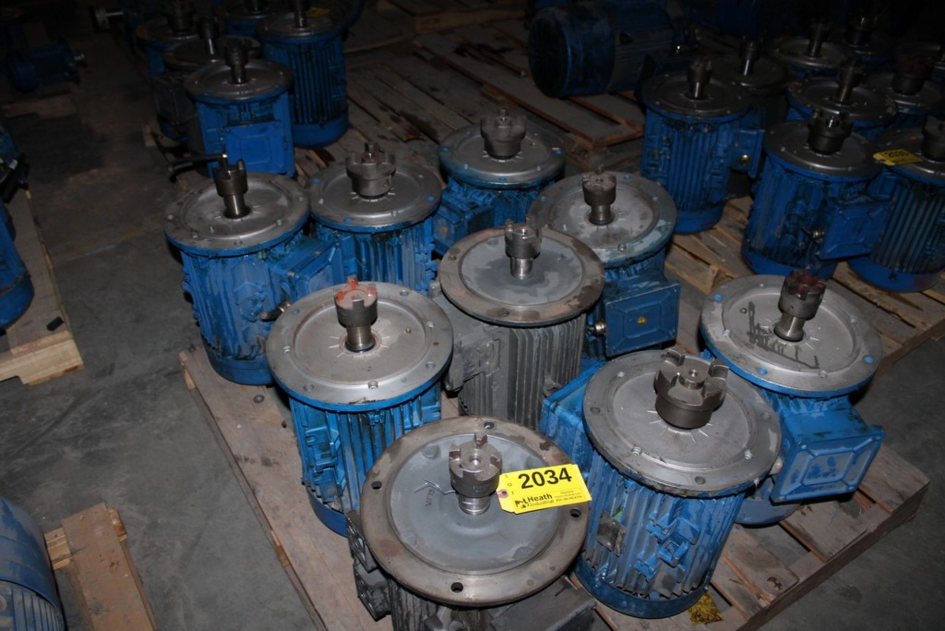 (9) ADDA MODEL FCI-32-8/4 ELECTRIC MOTORS