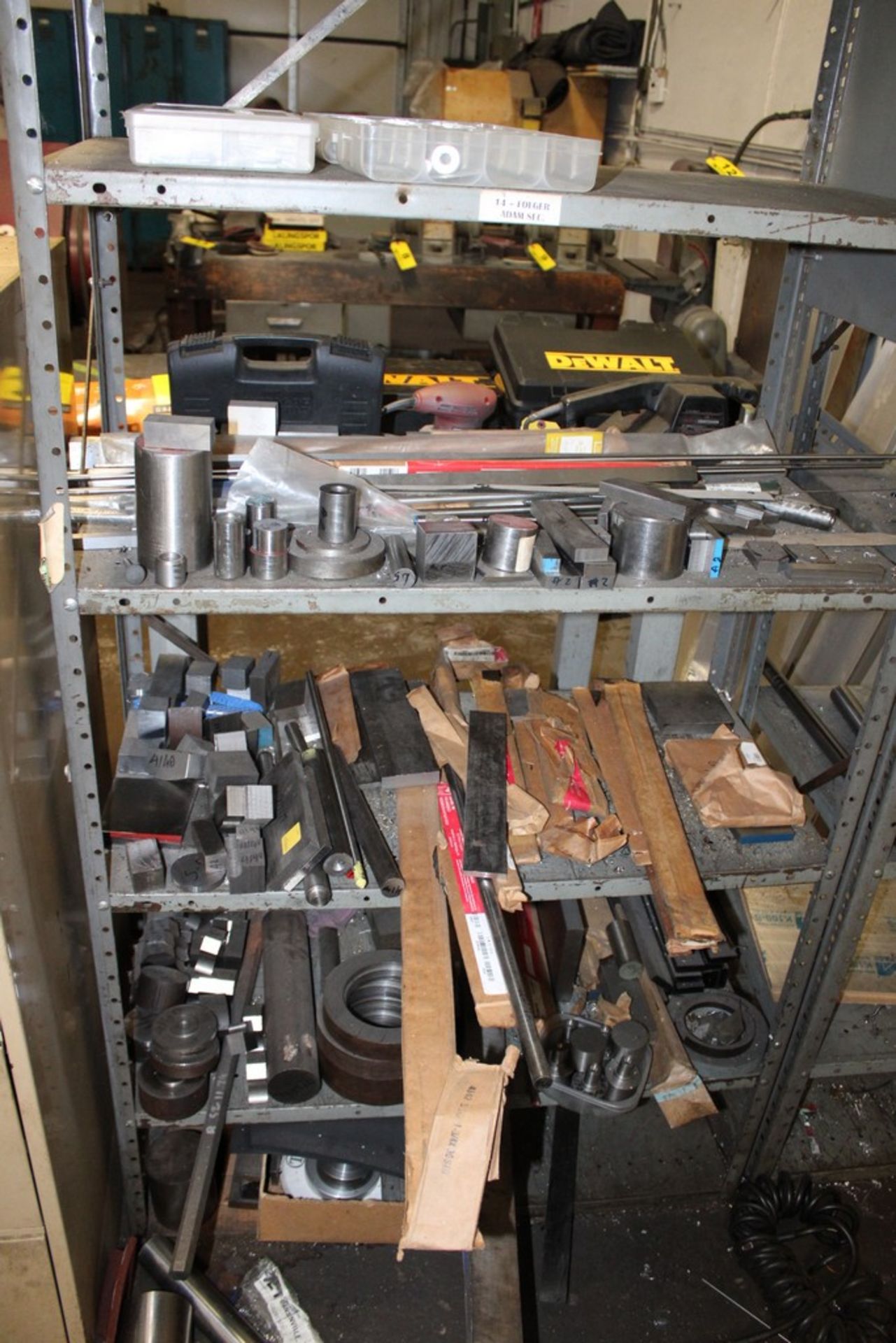 ASSORTED STEEL WITH SHOP CART - Image 5 of 5
