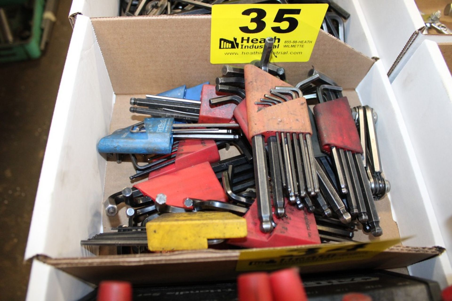 LARGE QTY OF ALLEN WRENCH SETS IN BOX