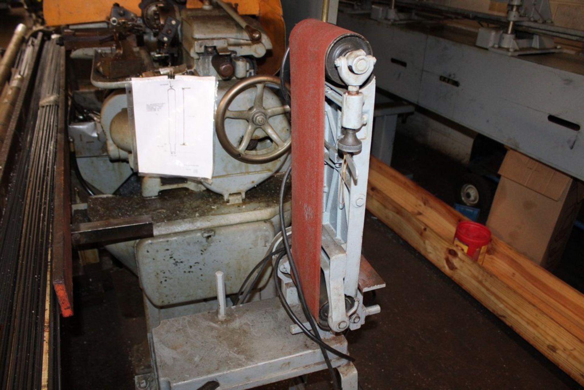 6" BELT SANDER ON STEEL STAND - Image 3 of 3