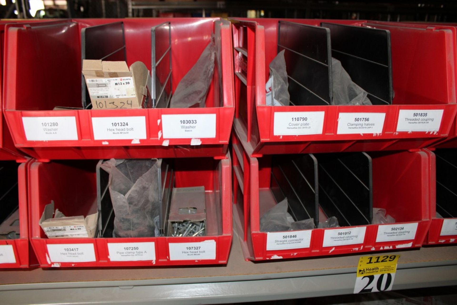 ASSORTED HARDWARE ON SHELF - Image 3 of 5