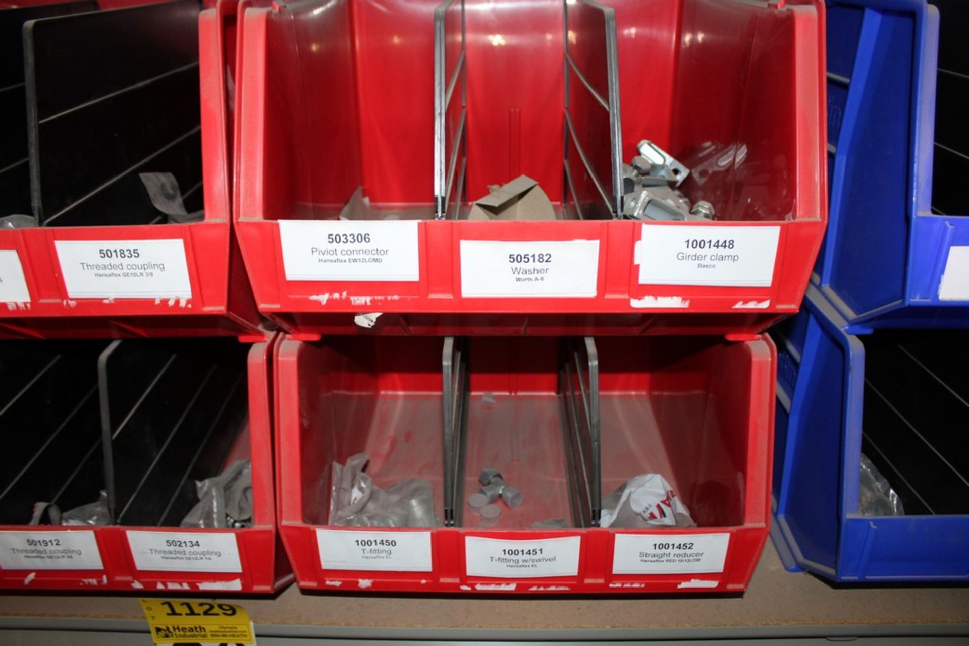 ASSORTED HARDWARE ON SHELF - Image 4 of 5