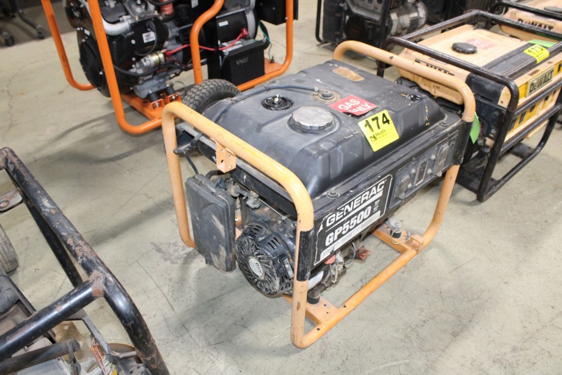 GENERAC MODEL GP5500 GENERATOR W/ HONDA MOTOR - Image 2 of 5