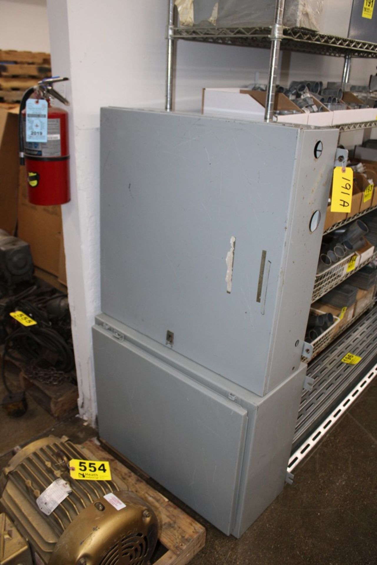 (2) ELECTRICAL ENCLOSURES