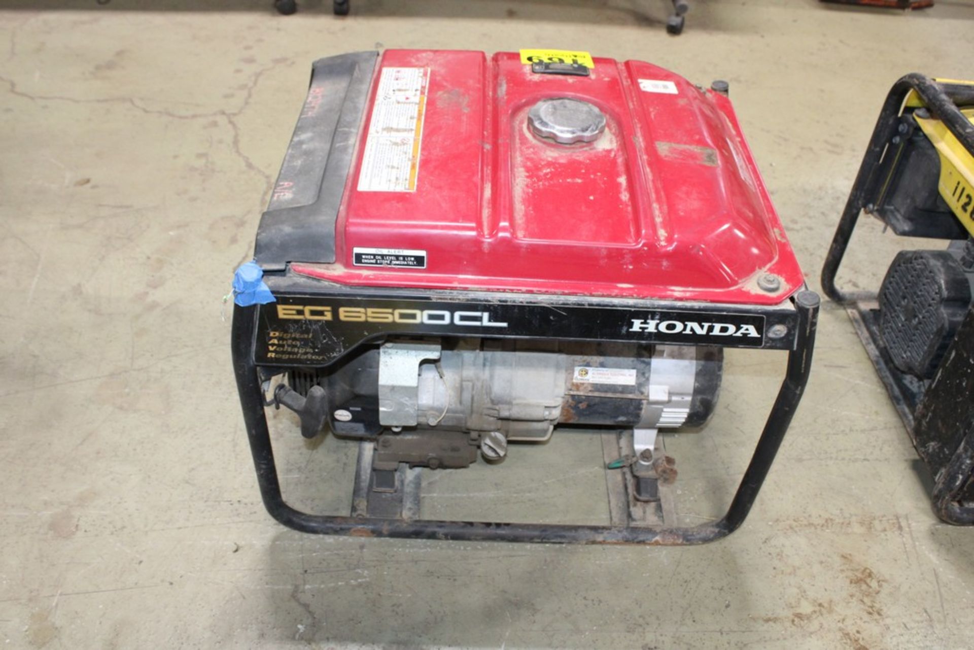 HONDA MODEL EG6500CL GENERATOR W/ HONDA ENGINE - Image 5 of 6