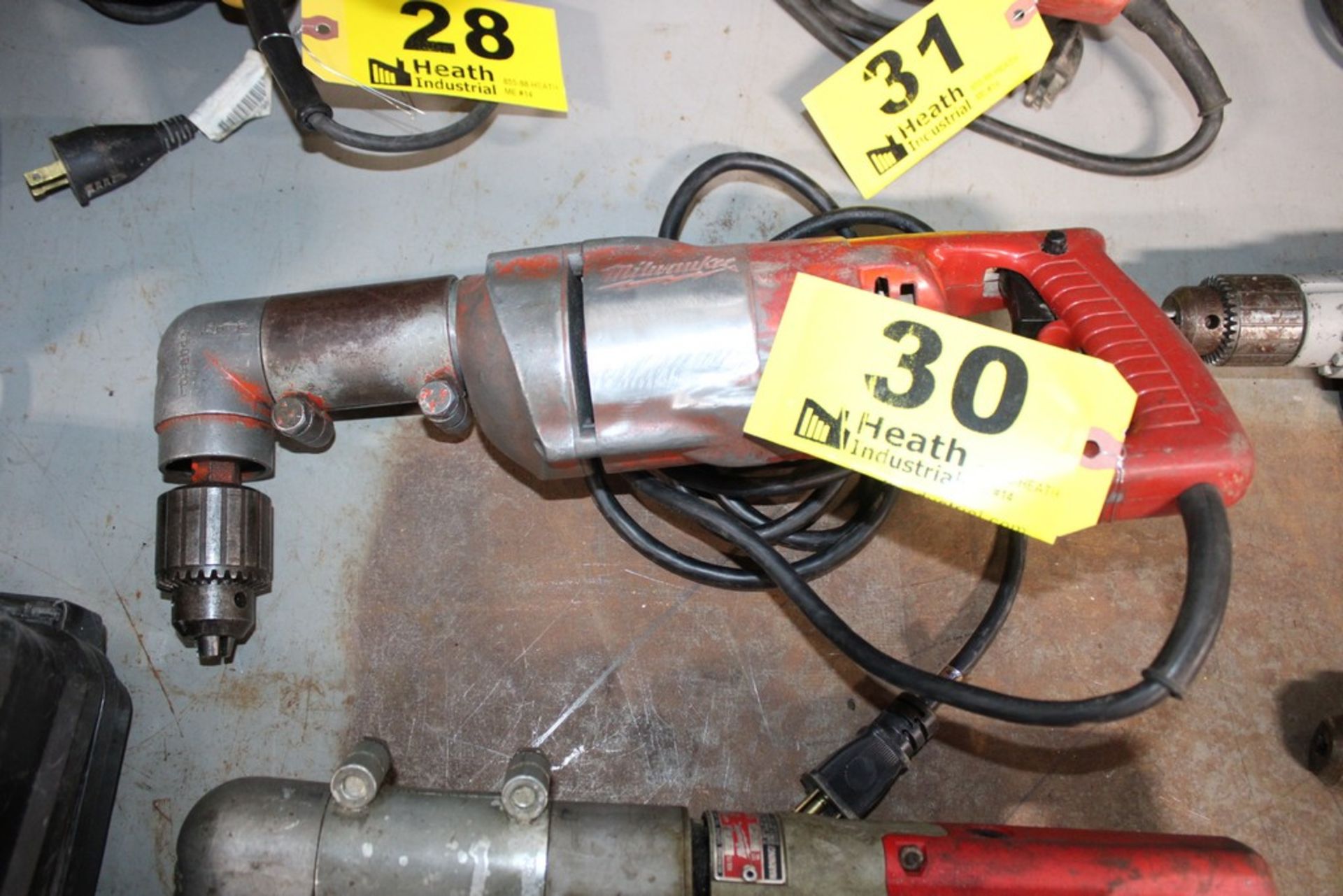 MILWAUKEE 1/2" HD RIGHT ANGLE DRILL