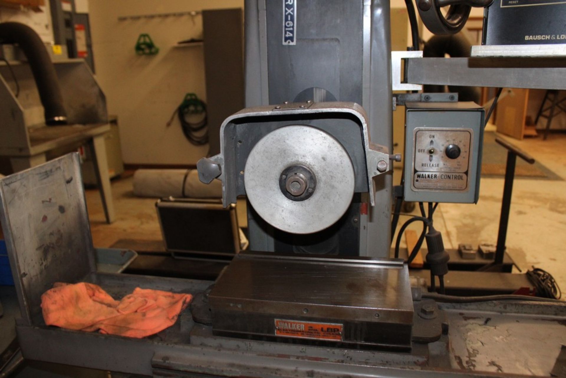 YUASA MODEL RX-614 6" X 12" HAND FEED SURFACE GRINDER WITH WALKER FINE LBP ELECTROMAGNETIC CHUCK, - Image 2 of 6