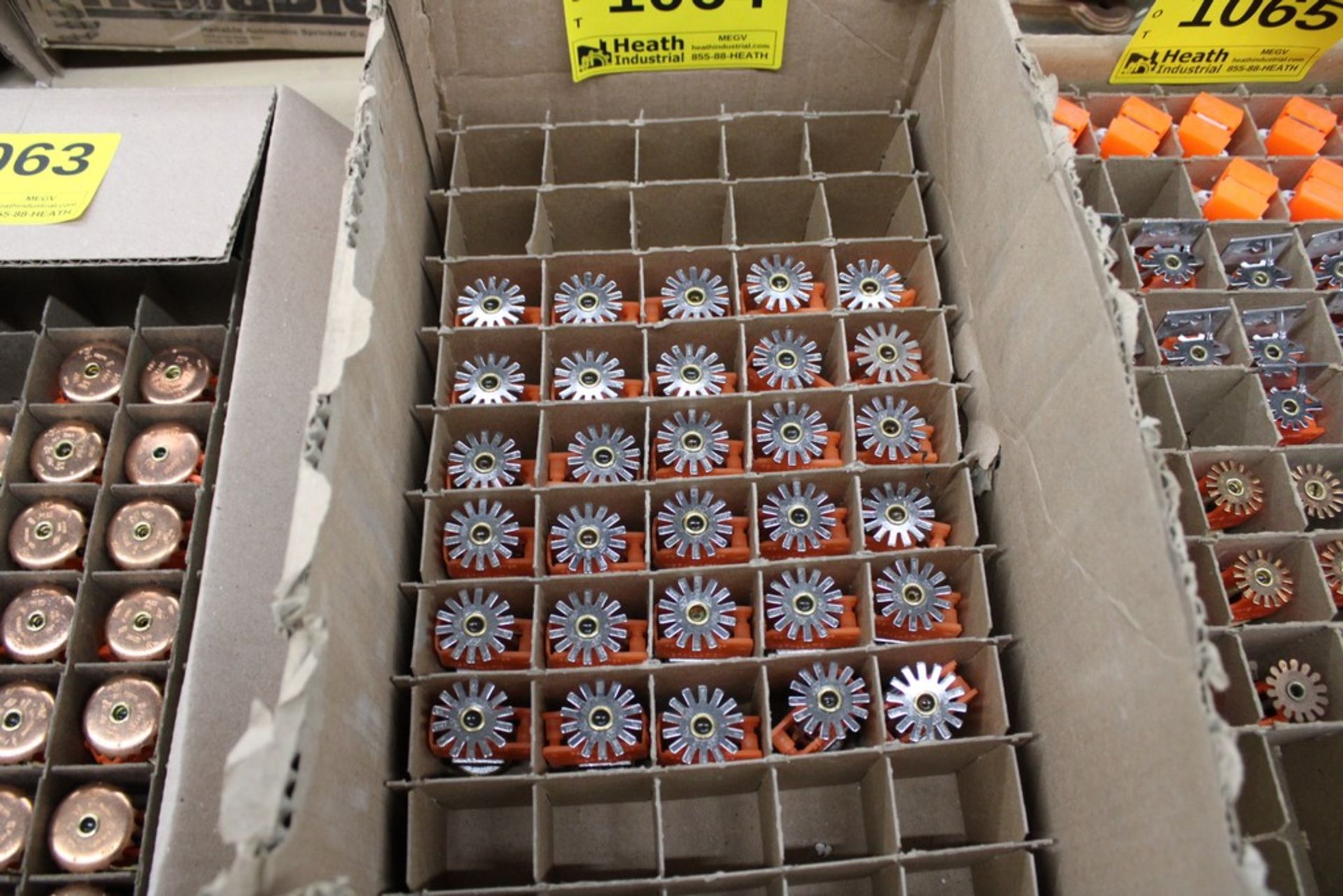 (1) BOX OF RELIABLE SPRINKLER HEADS