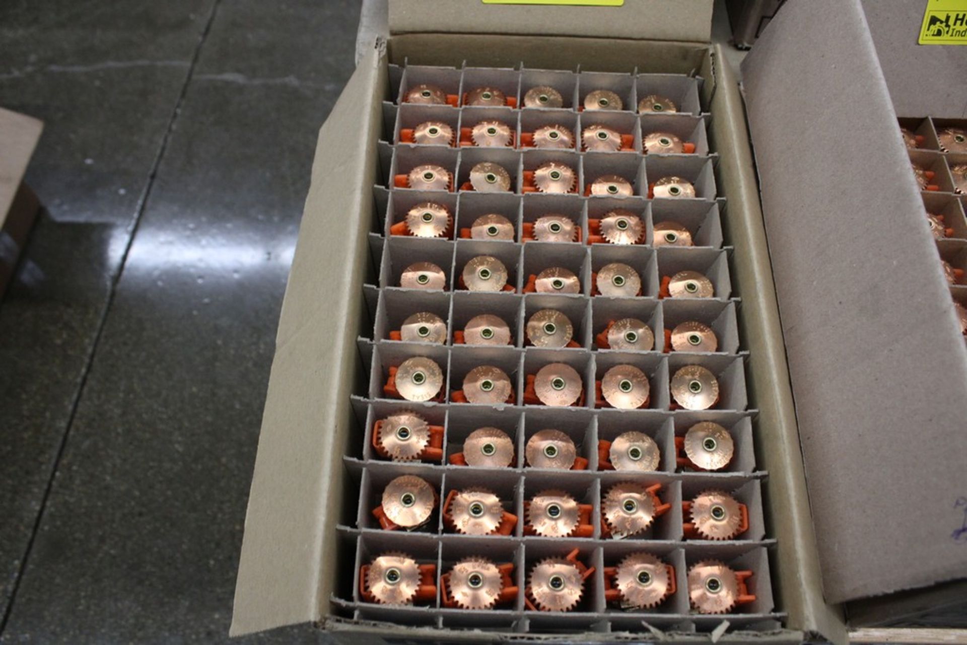 (1) BOX OF RELIABLE SPRINKLER HEADS