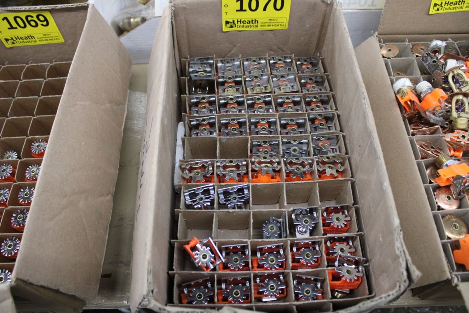 (1) BOX OF RELIABLE SPRINKLER HEADS