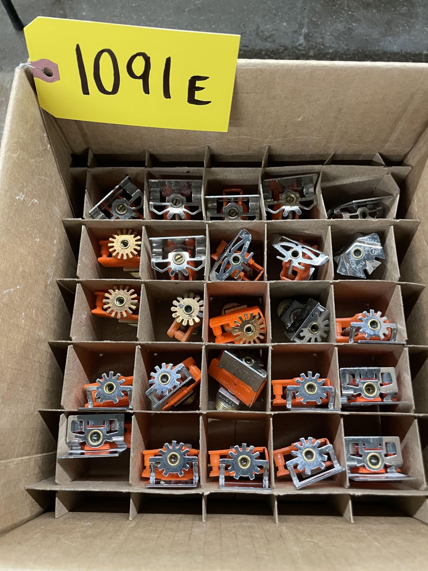 ASSORTED RELIABLE SPRINKLER HEADS IN BOX