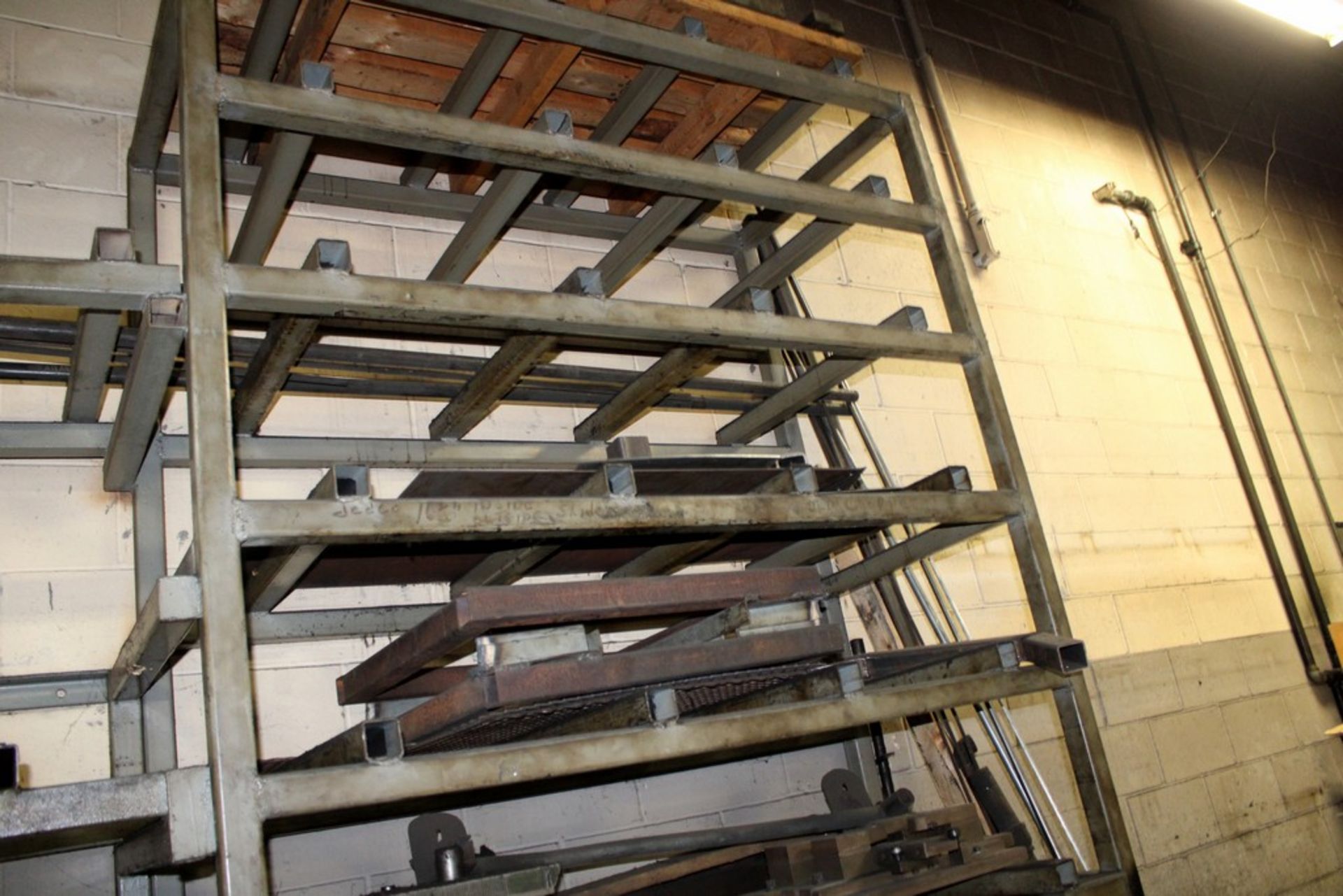 Die Rack - 18' x 24" x 108" H with Assorthed Contents Including Dies (Along West Wall) - Image 2 of 4