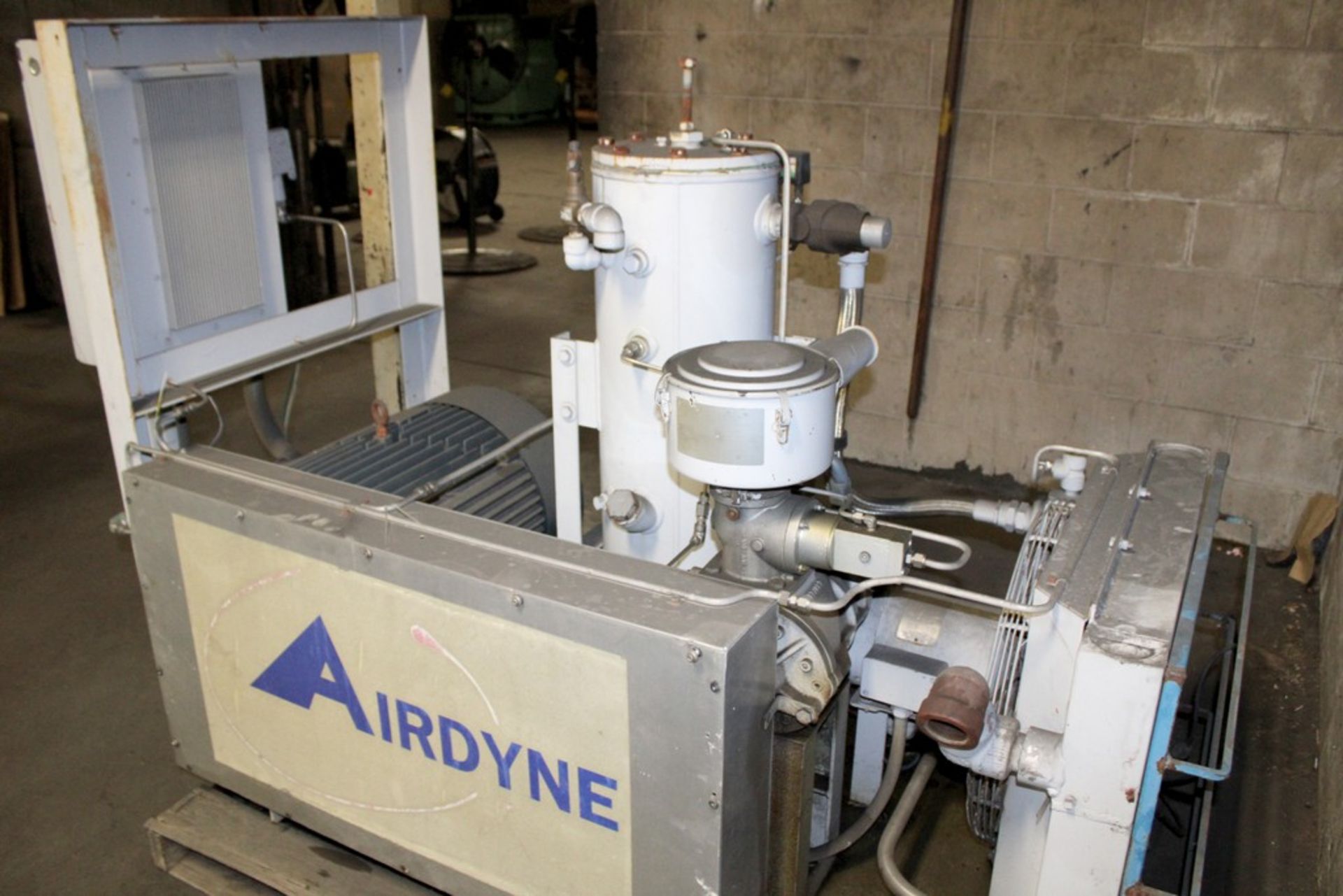 Airdyne Model 860XHP Base Mounted Rotary Screw Air Compressor, 60 Hp - Out of Service, Serial - Image 4 of 4