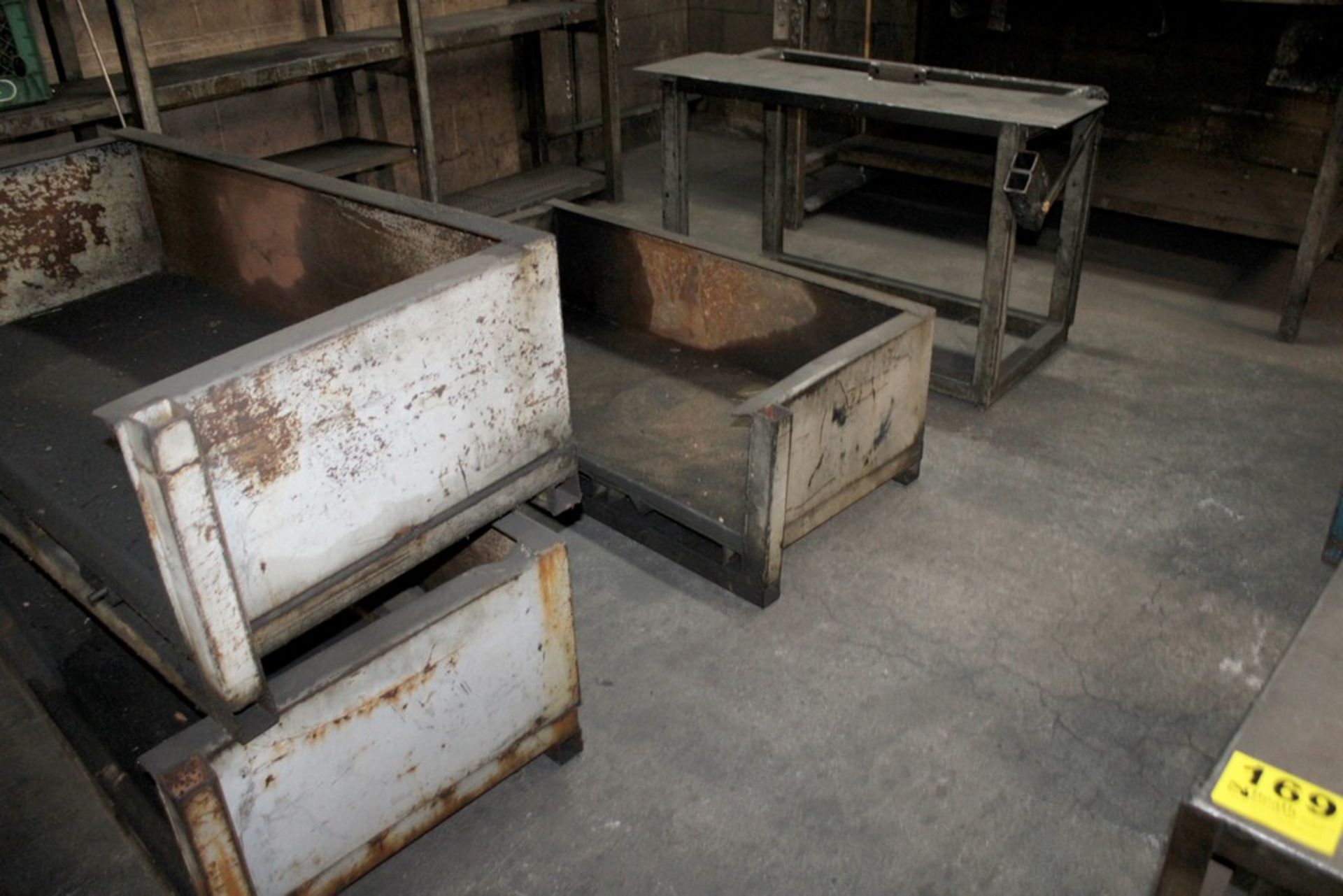 Assorted Steel Tables and Steel Baskets - Image 3 of 3