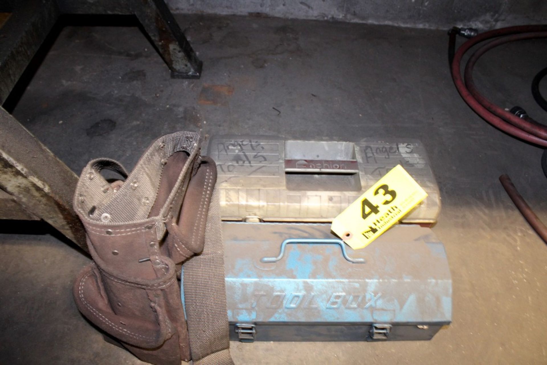 (2) Tool Boxes and (1) Tool Belt