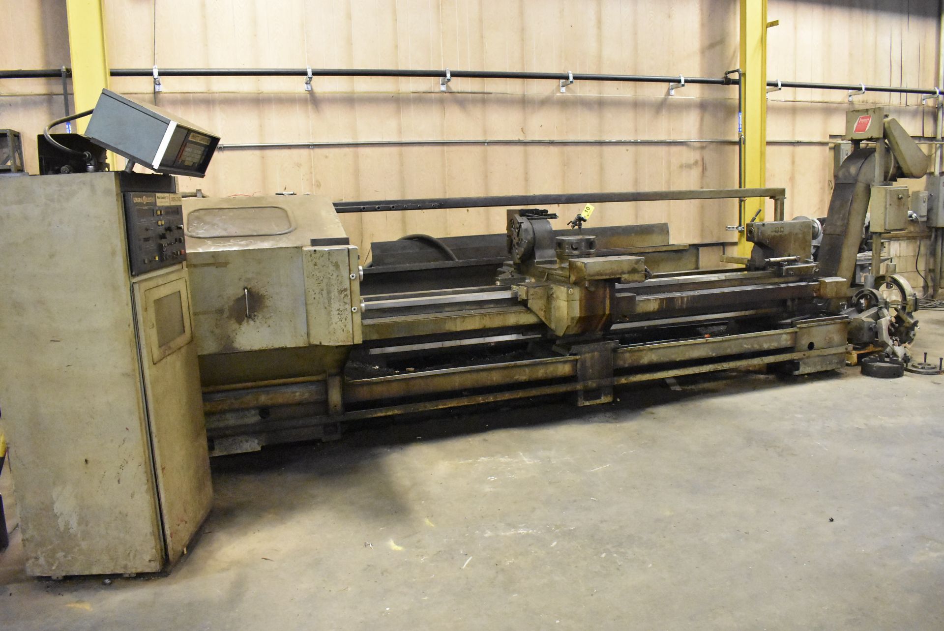 LEBLOND 22" X 120" NC TAPE LATHE, S/N TC-IV-254 - Image 3 of 22