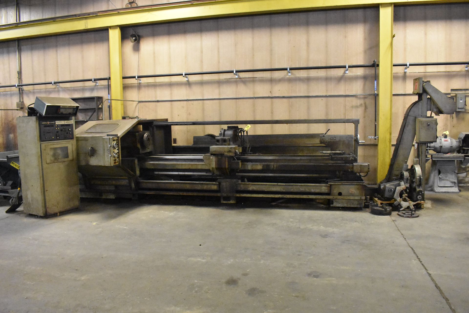 LEBLOND 22" X 120" NC TAPE LATHE, S/N TC-IV-254