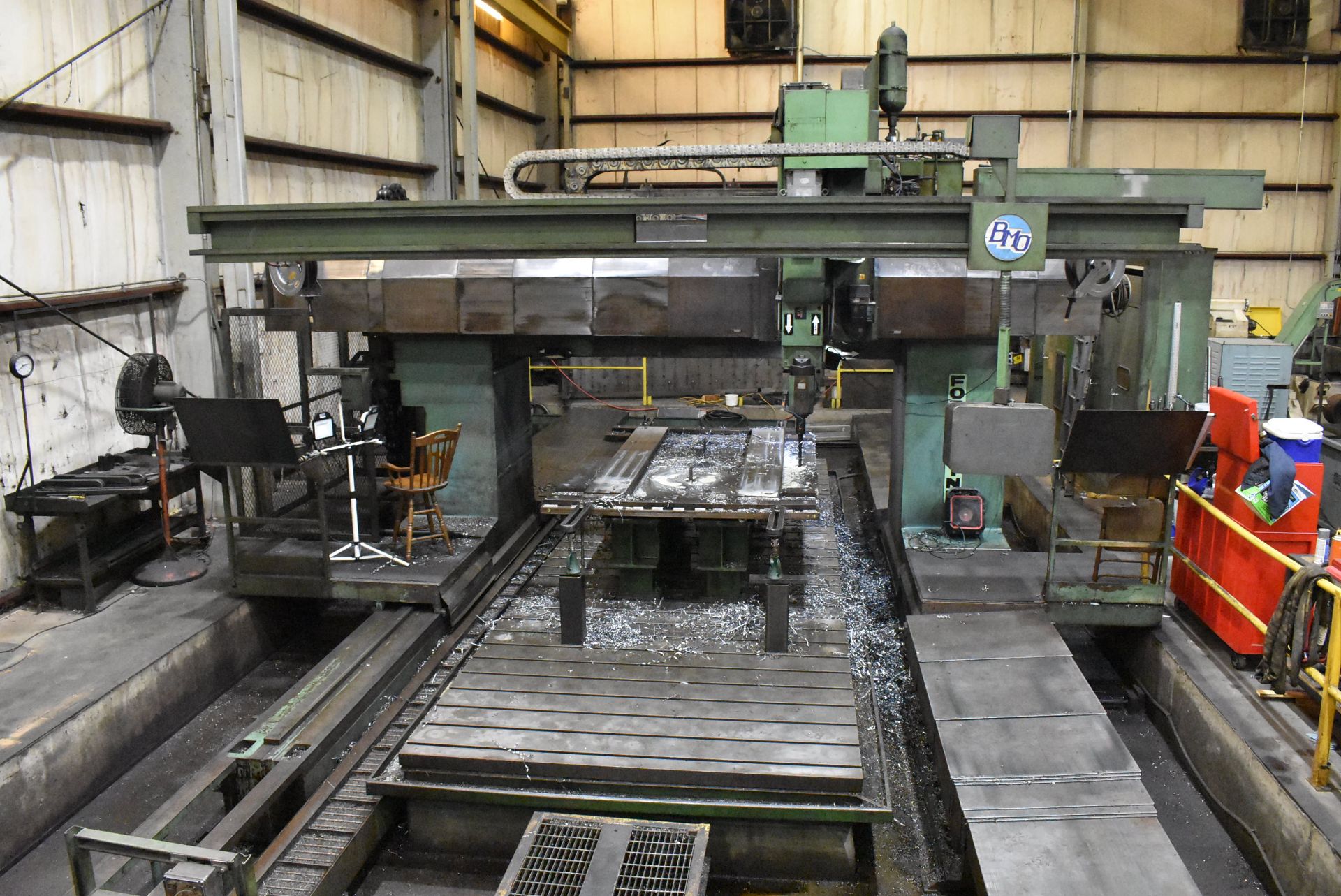 FOREST LINE 5-AXIS TYPE S236TF MH-CU GANTRY TYPE CNC VERTICAL MACHINING CENTER, S/N 1750, - Image 4 of 35