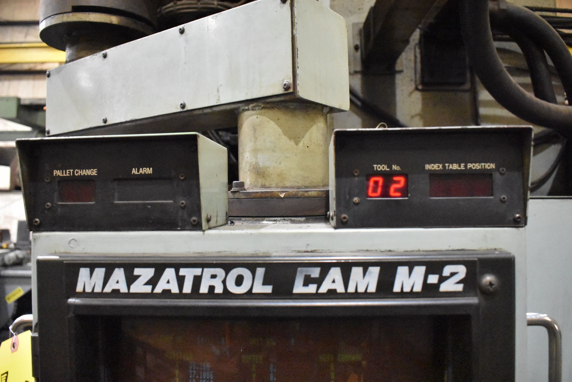 MAZAK MODEL H-25 CNC HORIZONTAL MACHINING CENTER, S/N 68965, - Image 18 of 19