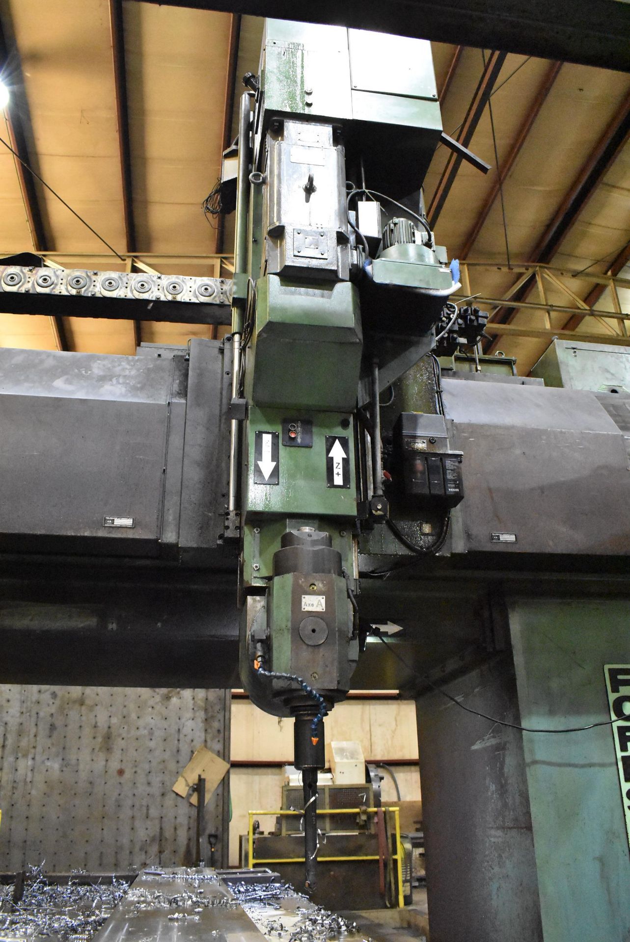 FOREST LINE 5-AXIS TYPE S236TF MH-CU GANTRY TYPE CNC VERTICAL MACHINING CENTER, S/N 1750, - Image 13 of 35