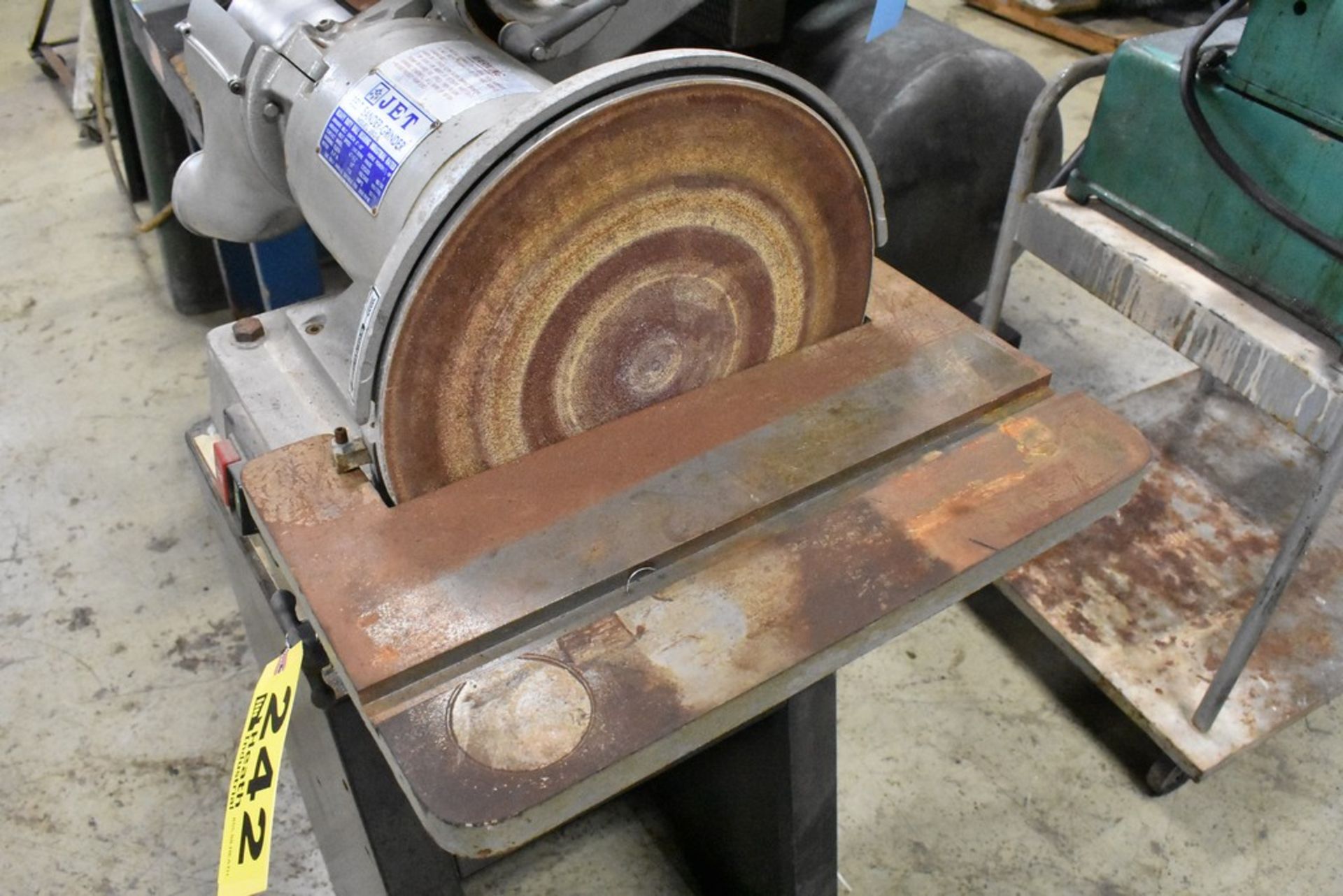 JET MODEL JSG-6 COMBINATION 6" BELT AND 12" DISC SANDER - Image 4 of 5