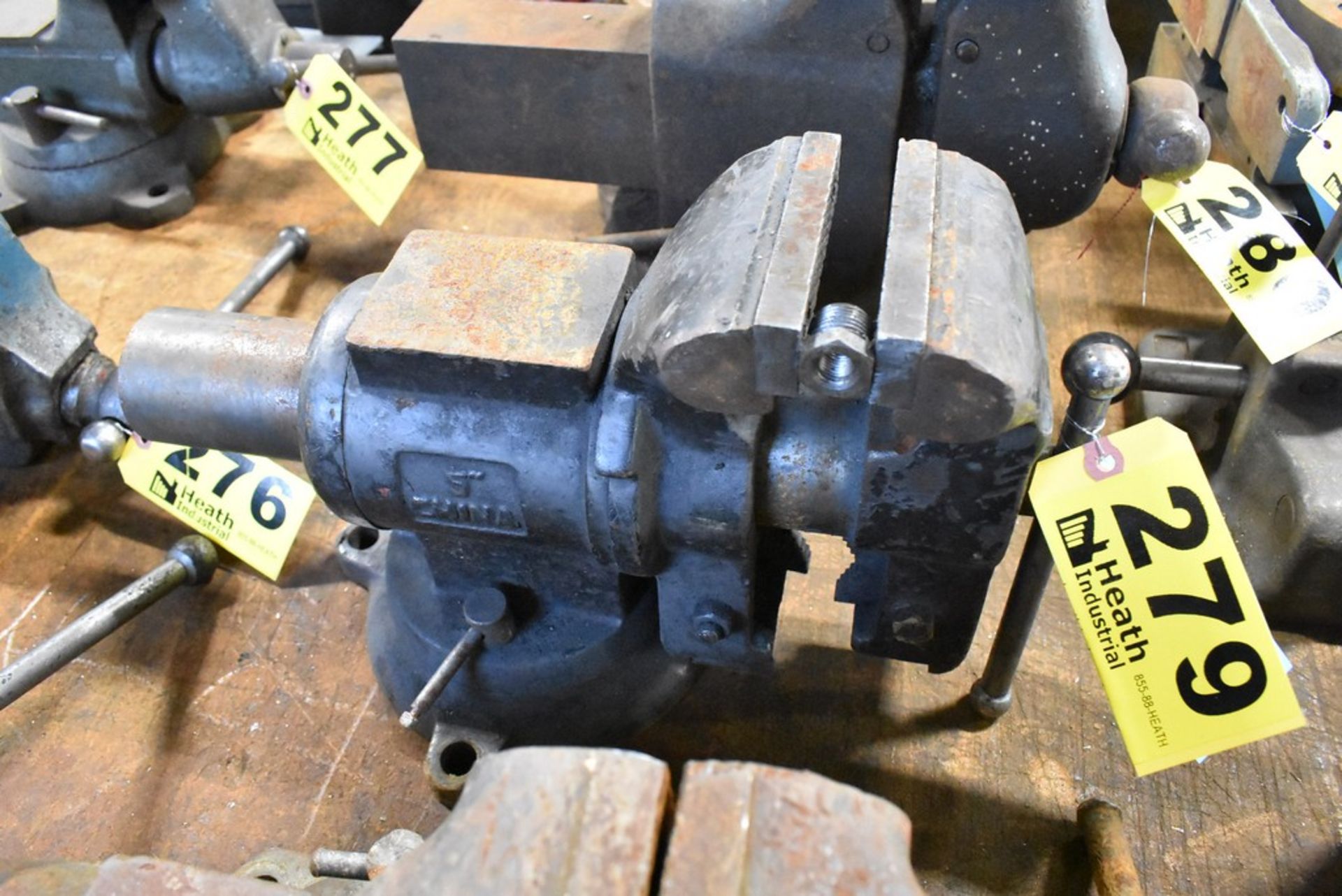 5" SWIVEL BENCH AND PIPE VISE