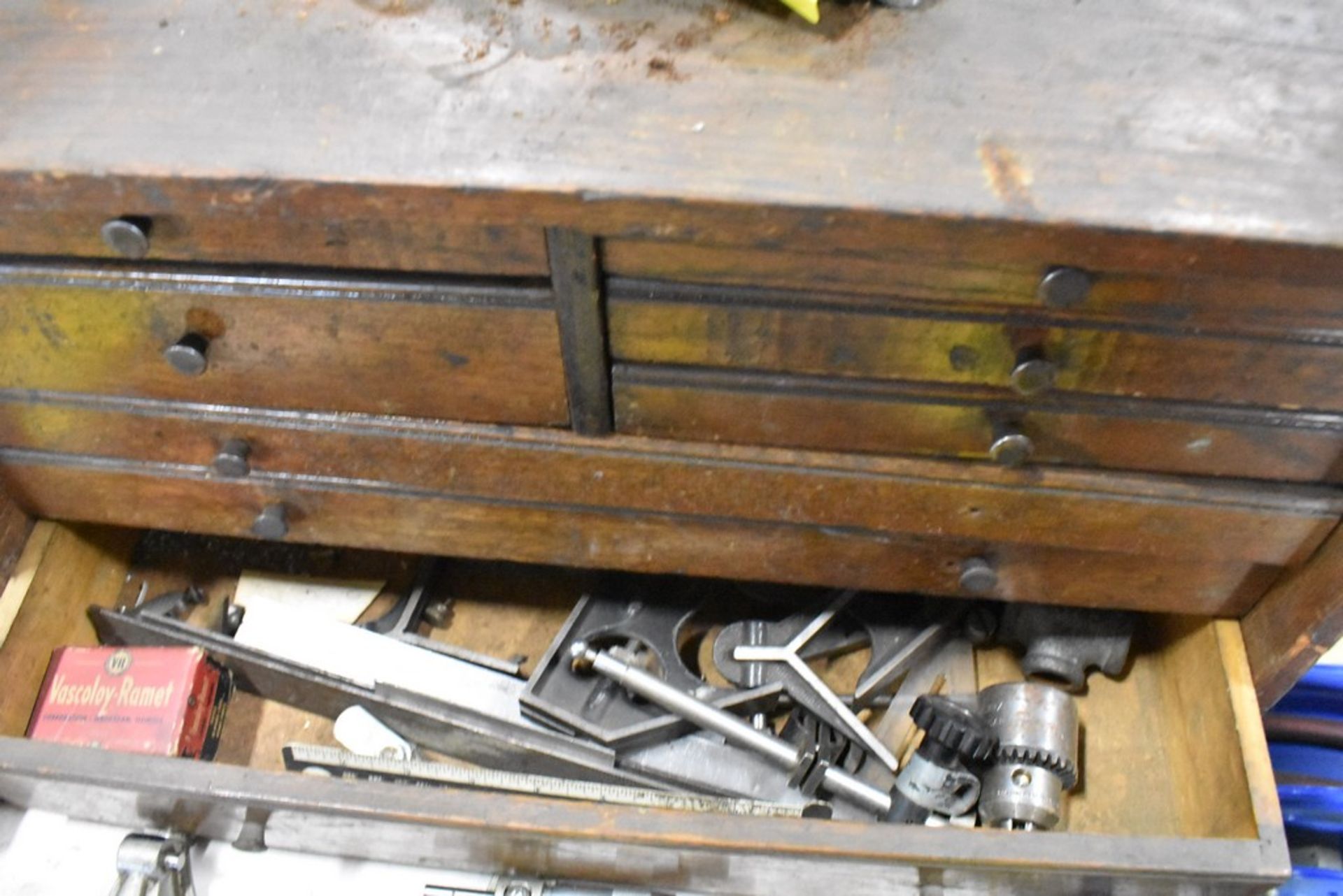 MACHINIST TOOLBOX W/ CONTENTS - Image 2 of 3