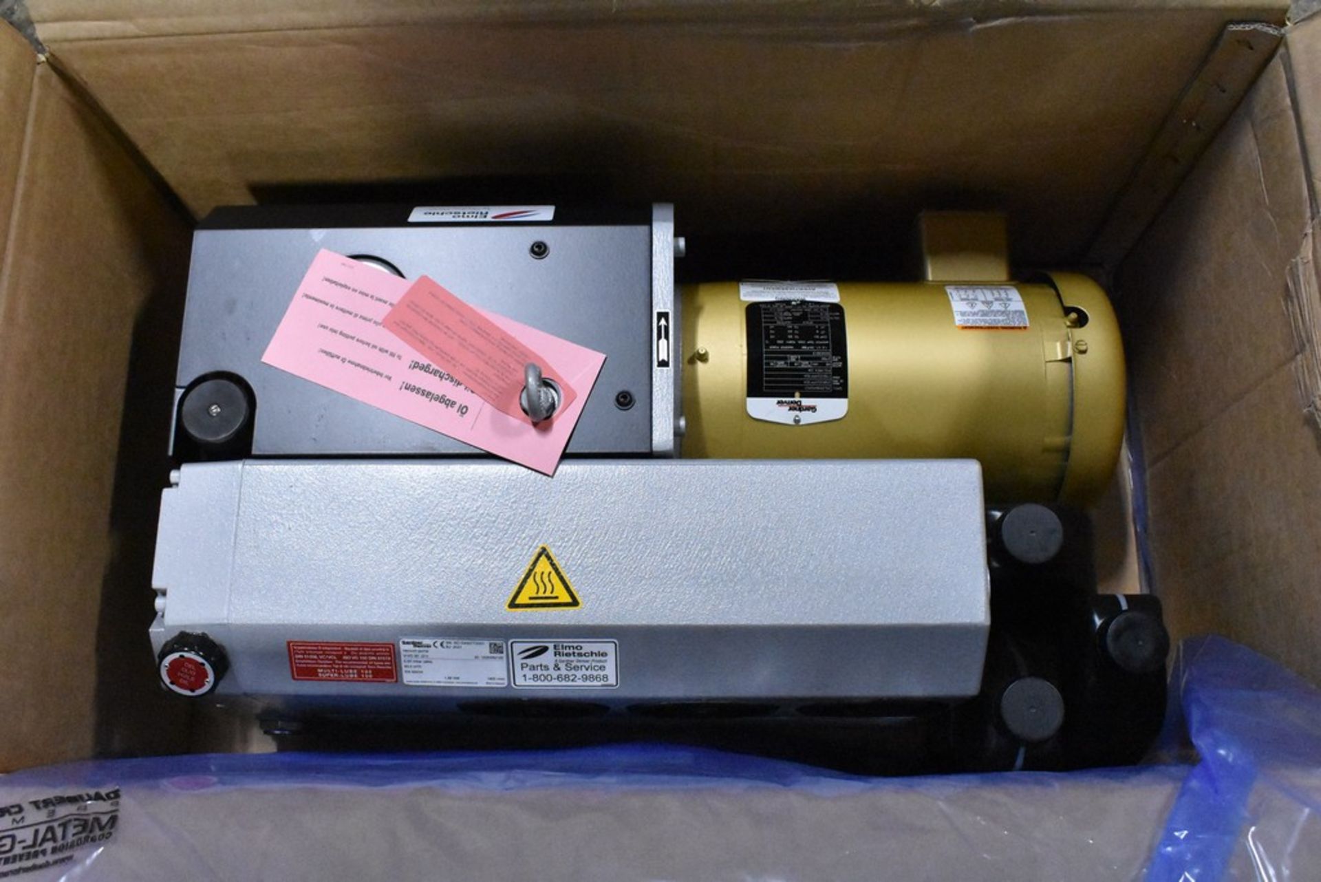 GARDNER DENVER V-V50 VACUUM PUMP (NEW IN BOX) - Image 2 of 4