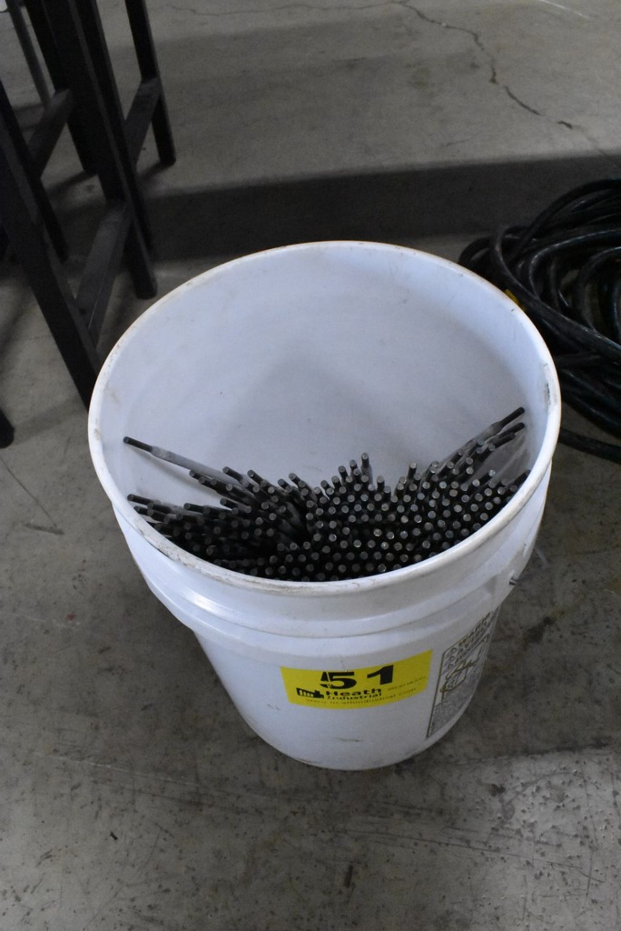 WELDING RODS IN 5-GALLON BUCKET